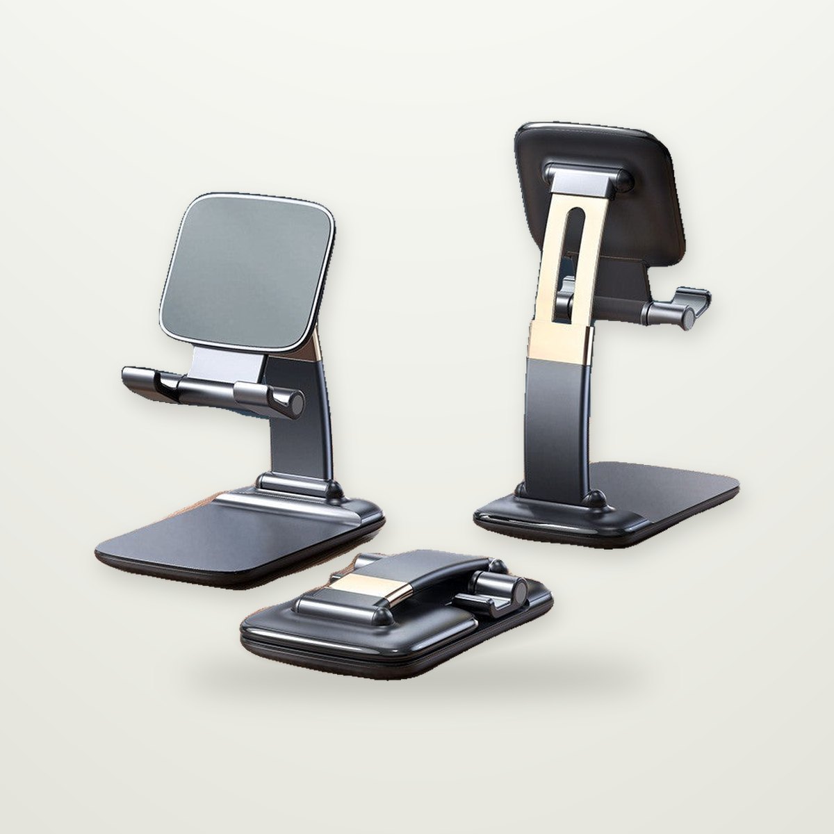 Zinc Alloy Adjustable Desk Phone Stand