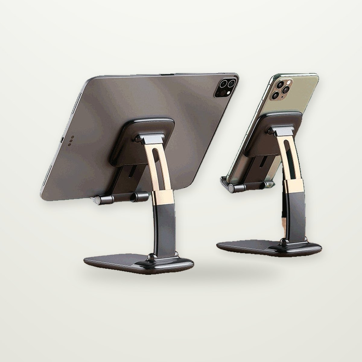 Zinc Alloy Adjustable Desk Phone Stand