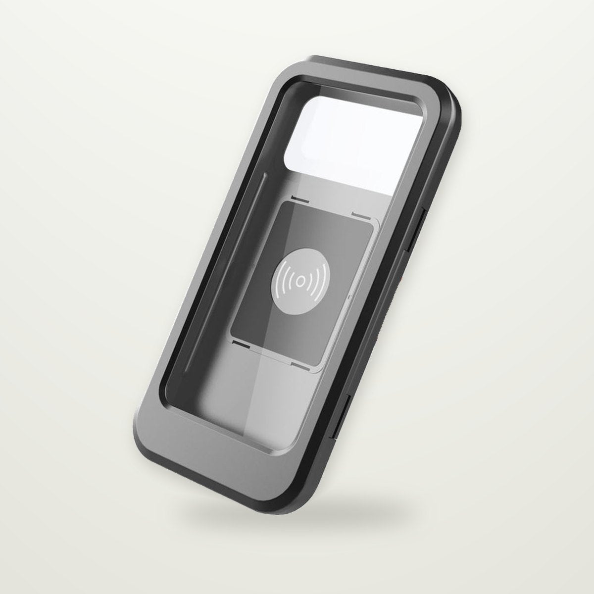 Waterproof Motorcycle Phone Mount with 15W Charging