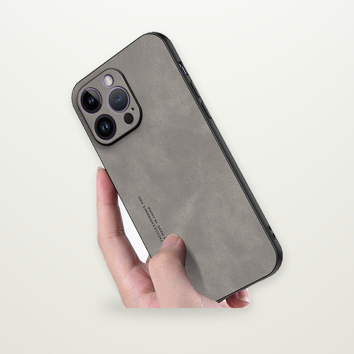 Classic Leather-Look Case for iPhone 13–17
