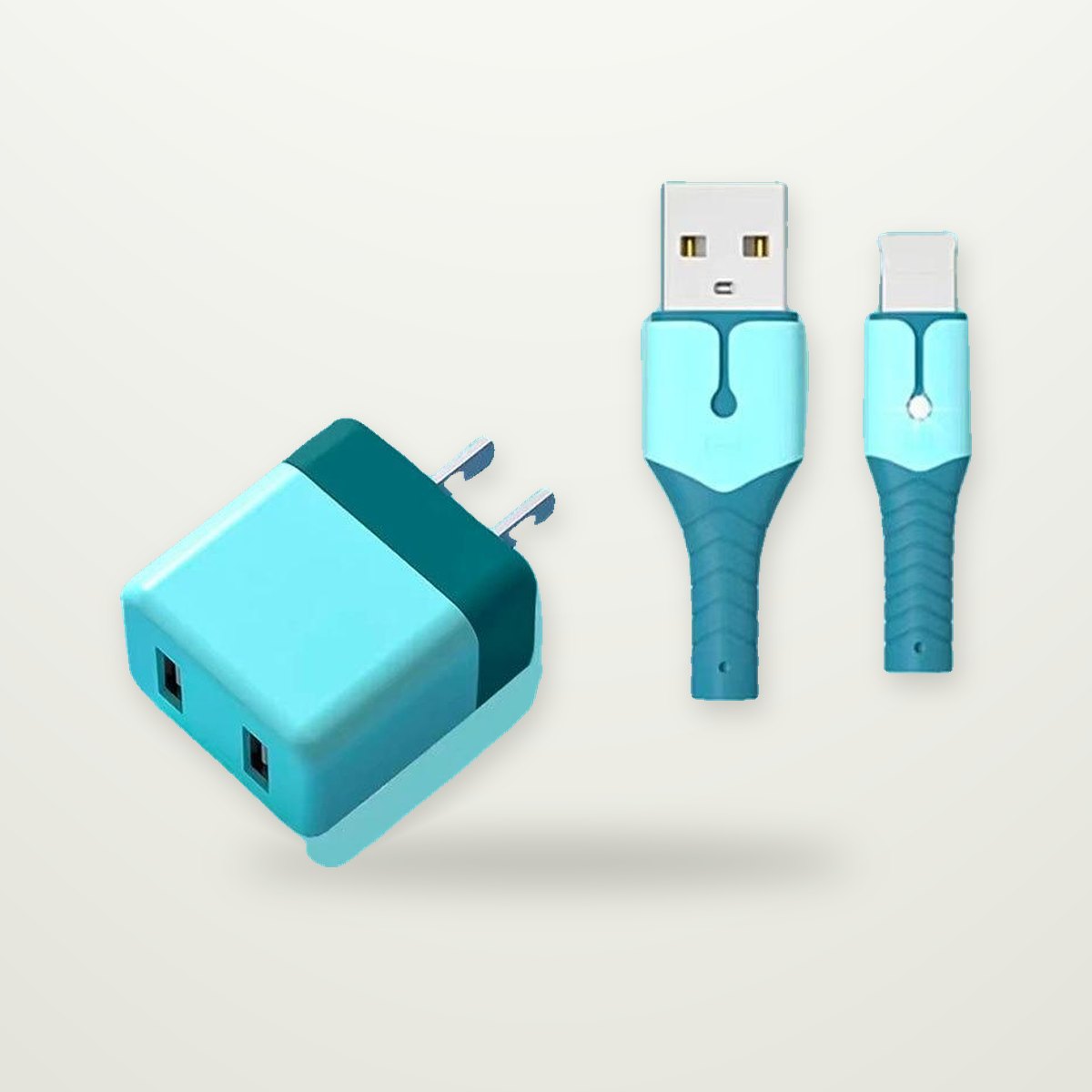 Candy-Color Fast Charging Cable, 1–2 m