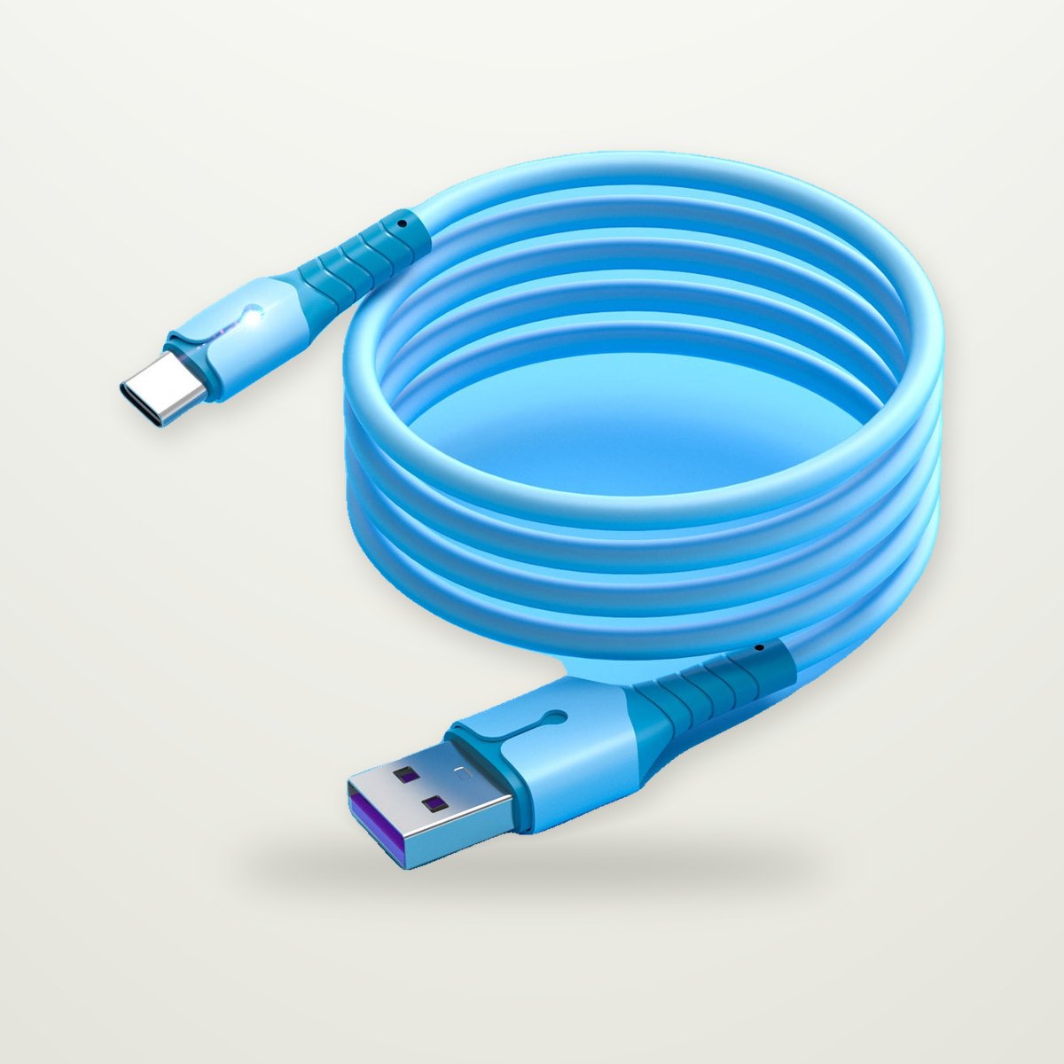 Candy-Color Fast Charging Cable, 1–2 m