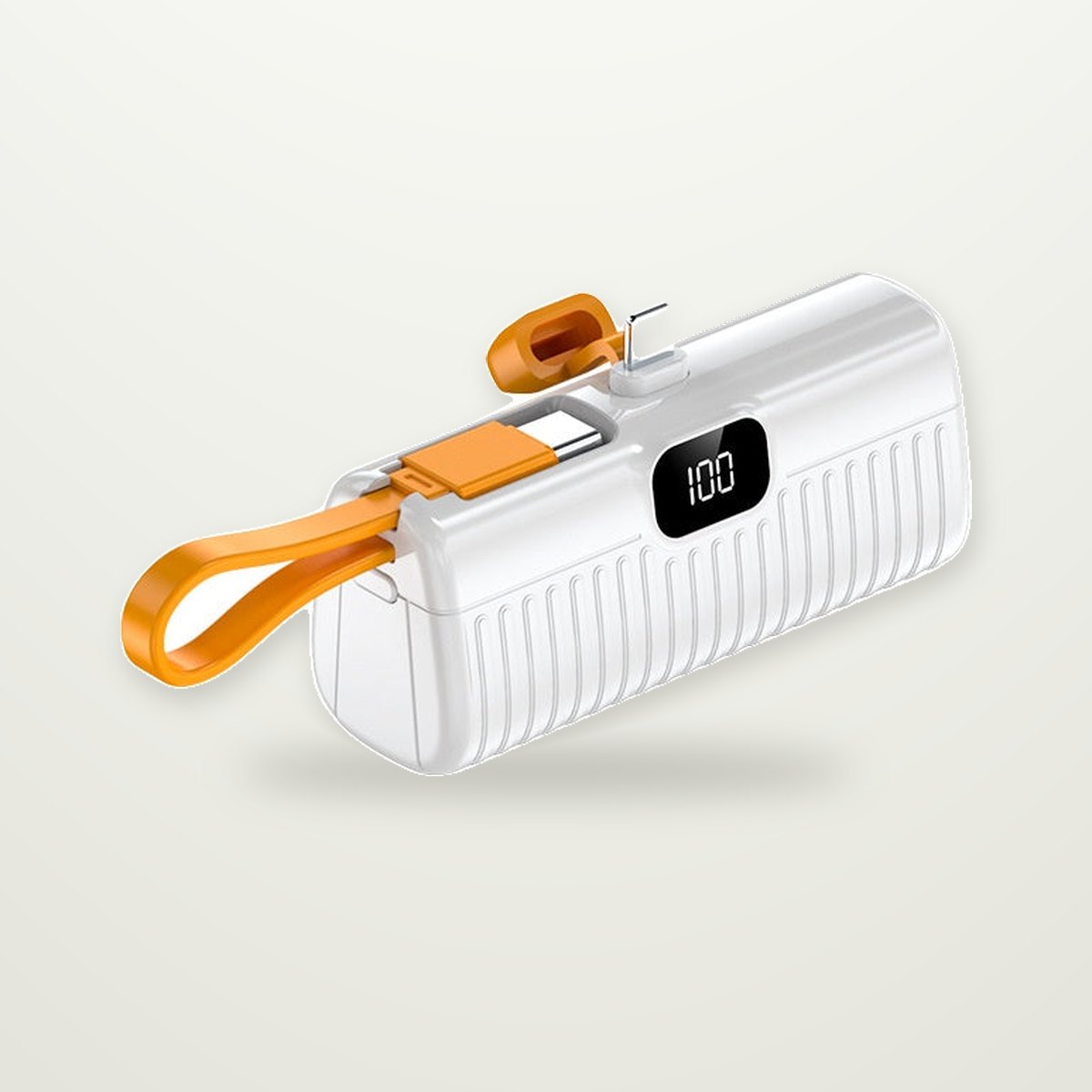 Plug-In Capsule Power Bank, USB-C or Lightning