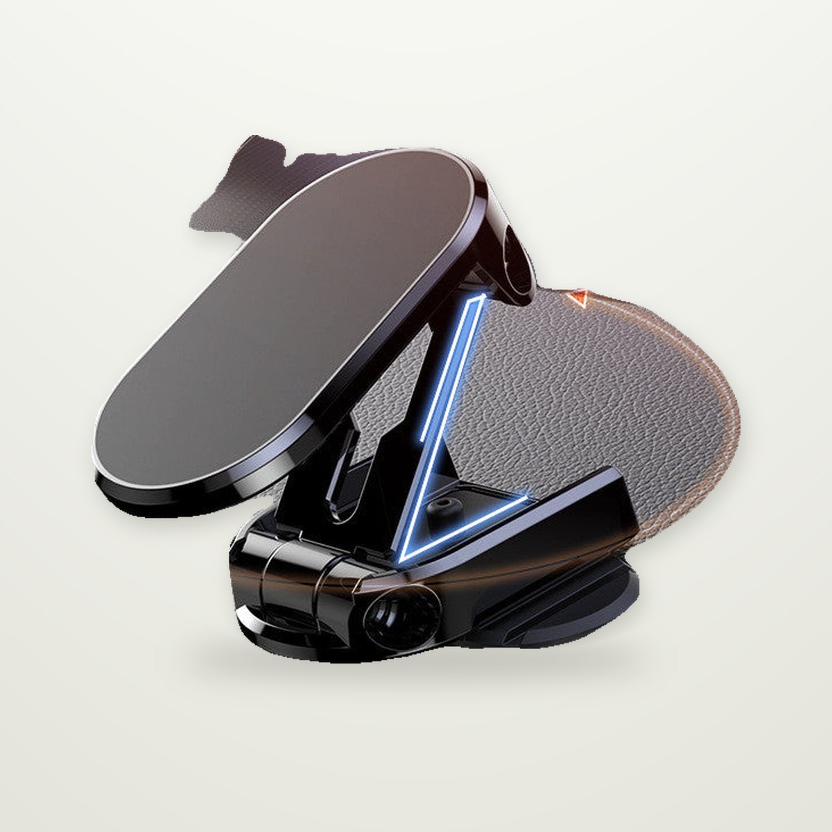 Foldable Metal Magnetic Dash Mount