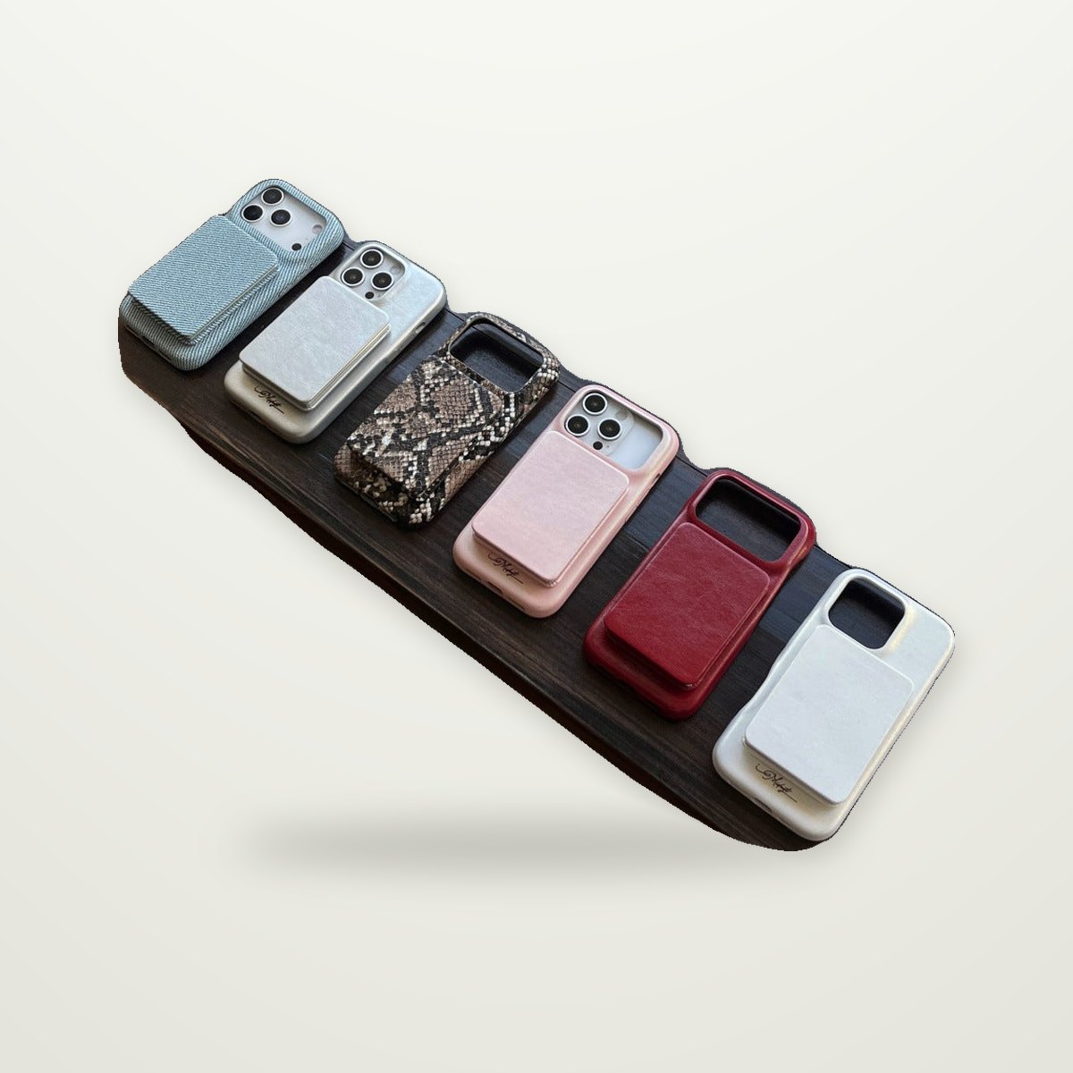Mirror Stand Case for iPhone 13–17