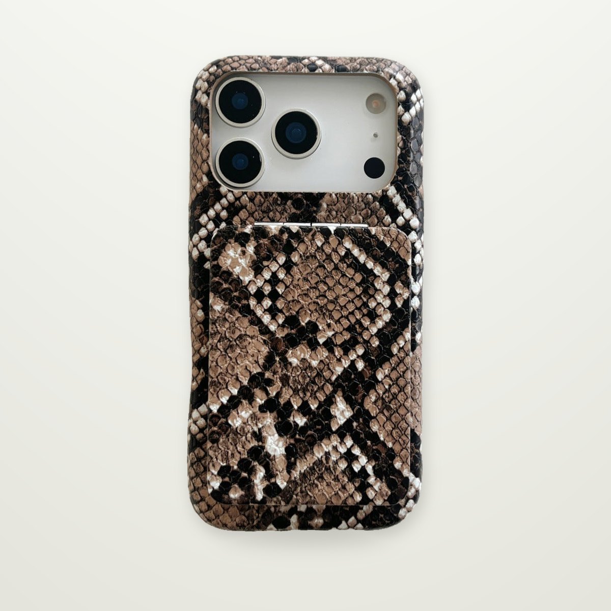 Mirror Stand Case for iPhone 13–17