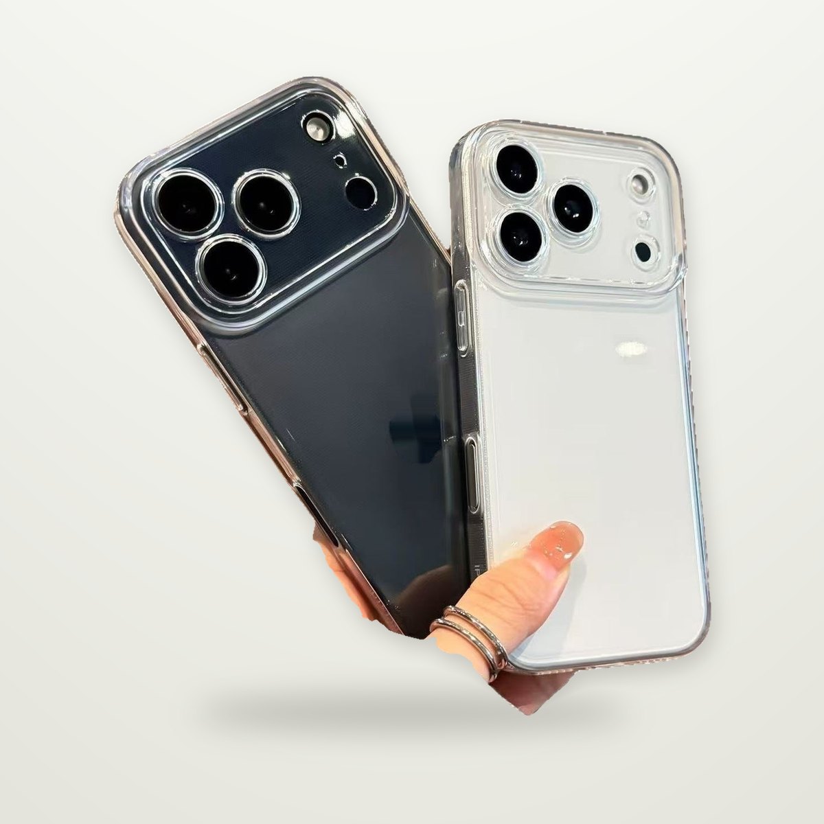 Crystal Clear Shockproof Case for iPhone 6–17