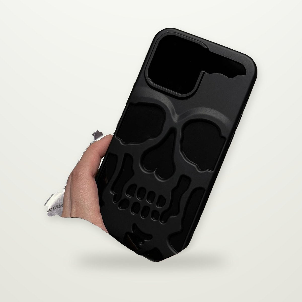 Skull Vent Matte Silicone Case for iPhone 17 Series