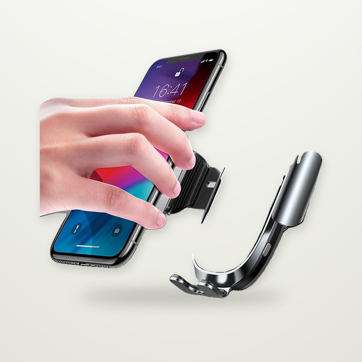Auto-Clamp Air Vent Car Mount