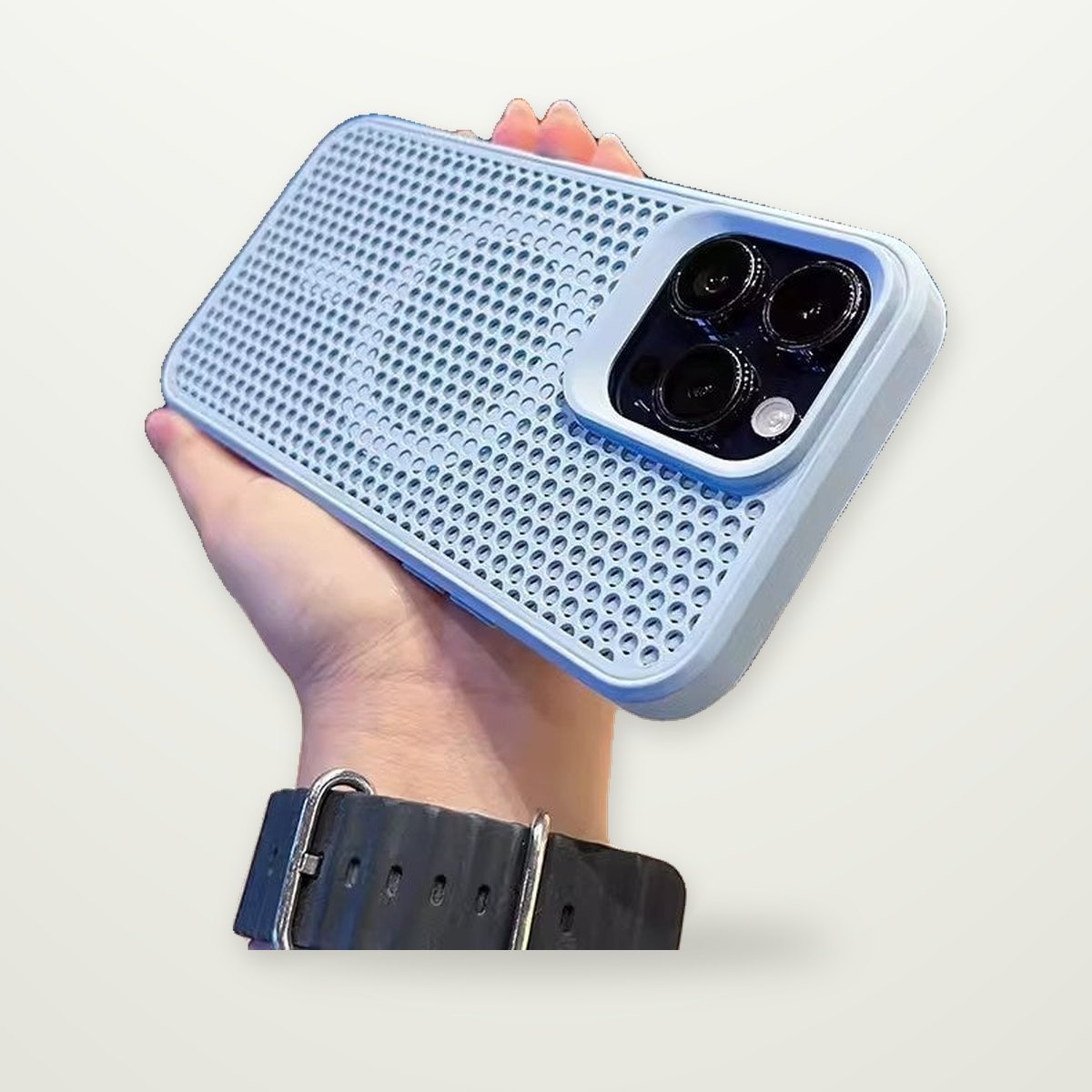 Honeycomb Cooling Magnetic Case for iPhone 11–17