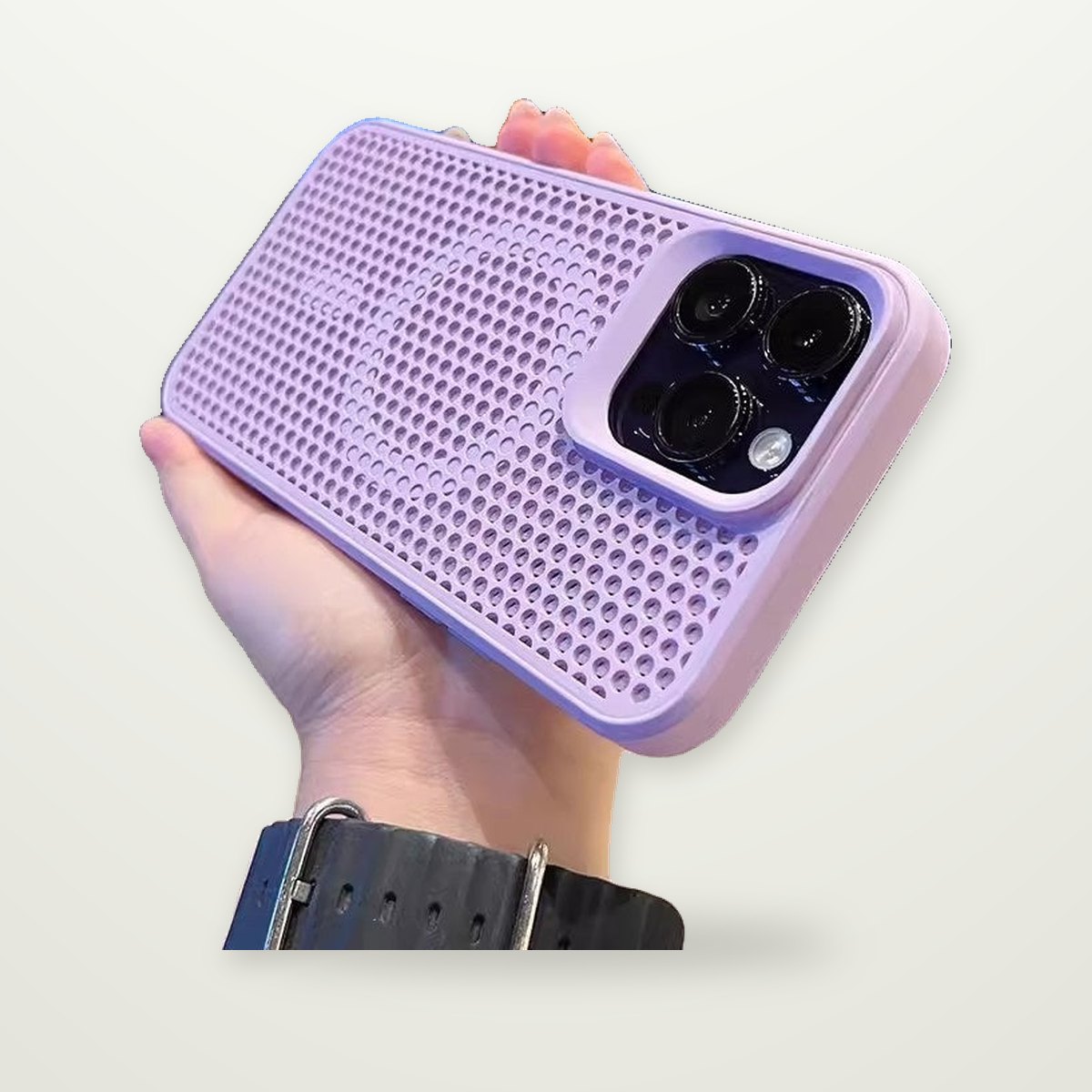 Honeycomb Cooling Magnetic Case for iPhone 11–17