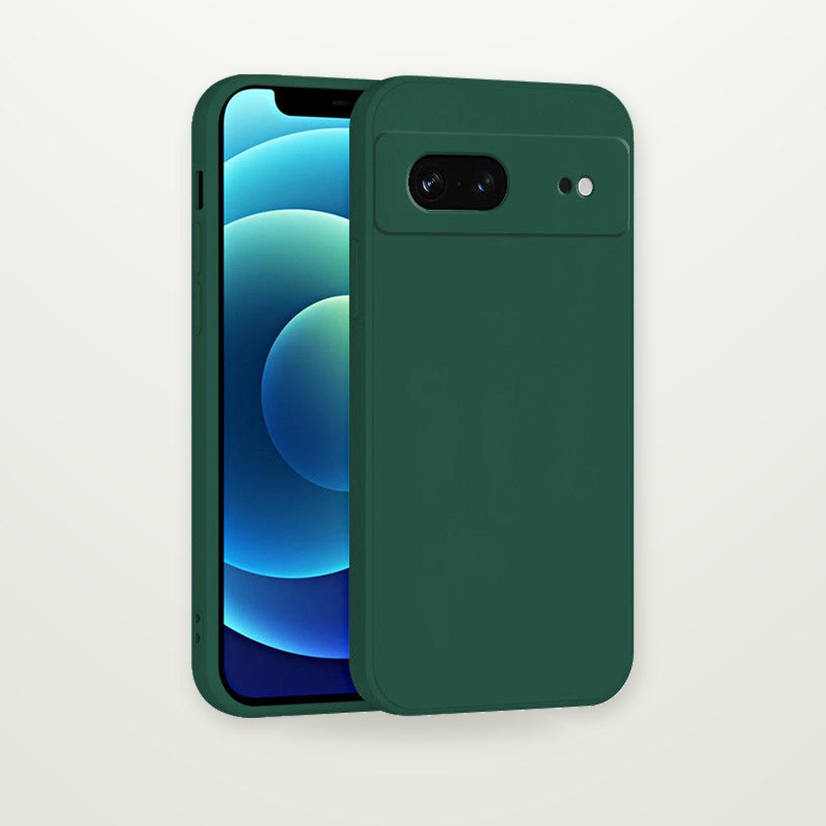 Straight-Edge Liquid Silicone Case for Pixel 9 & 10