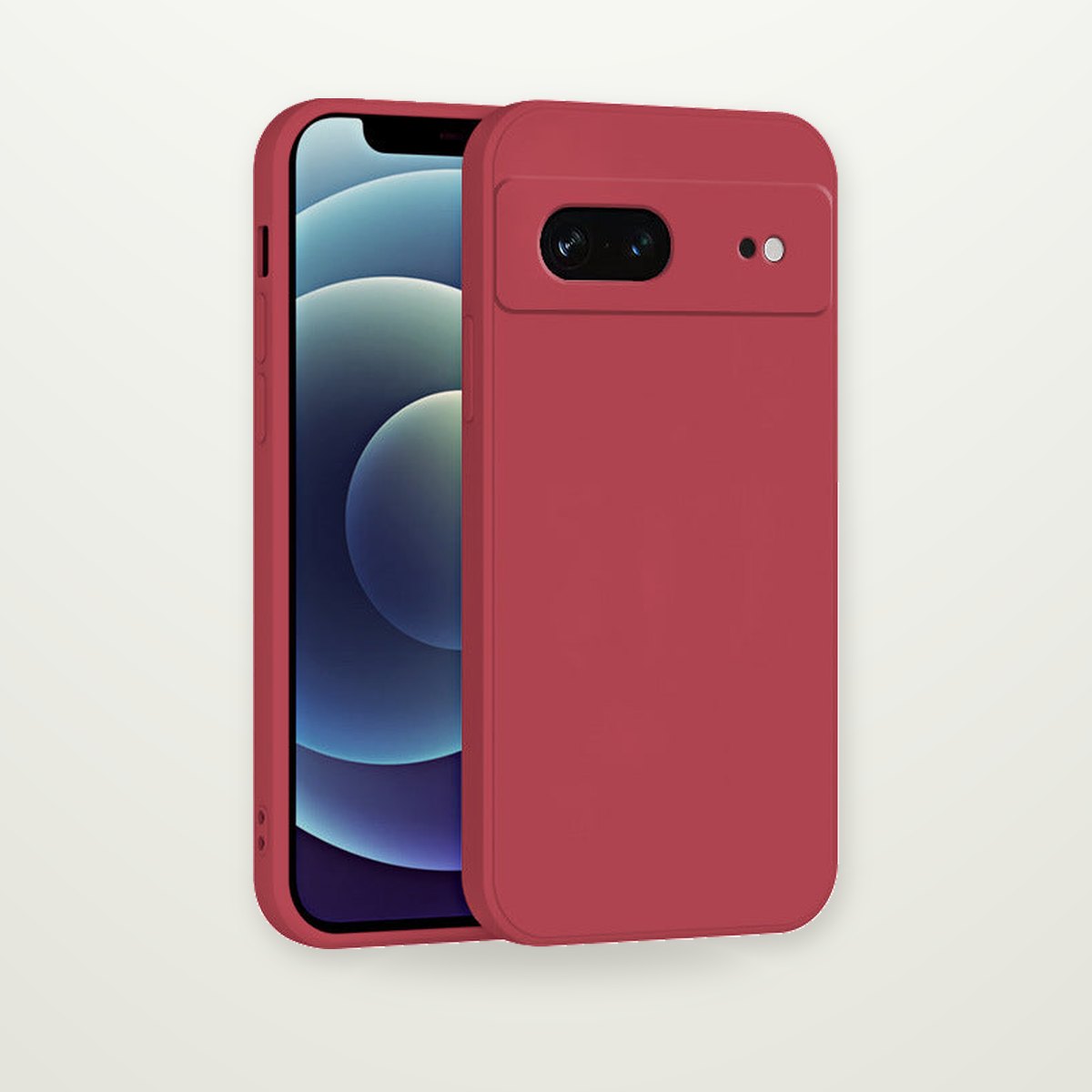 Straight-Edge Liquid Silicone Case for Pixel 9 & 10