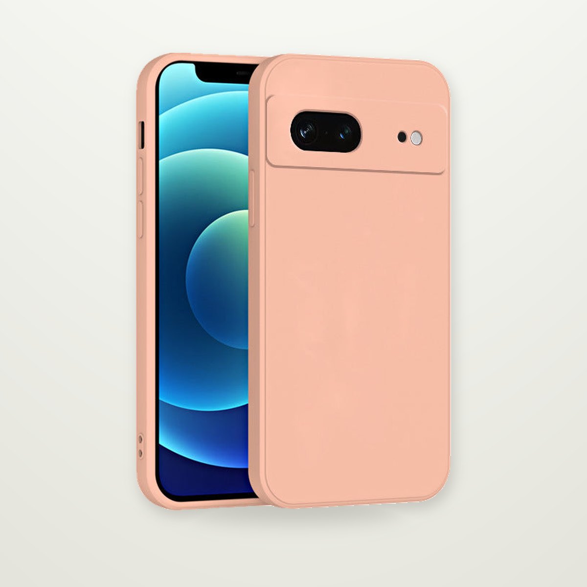 Straight-Edge Liquid Silicone Case for Pixel 9 & 10