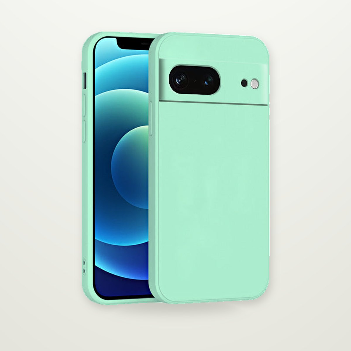 Straight-Edge Liquid Silicone Case for Pixel 9 & 10