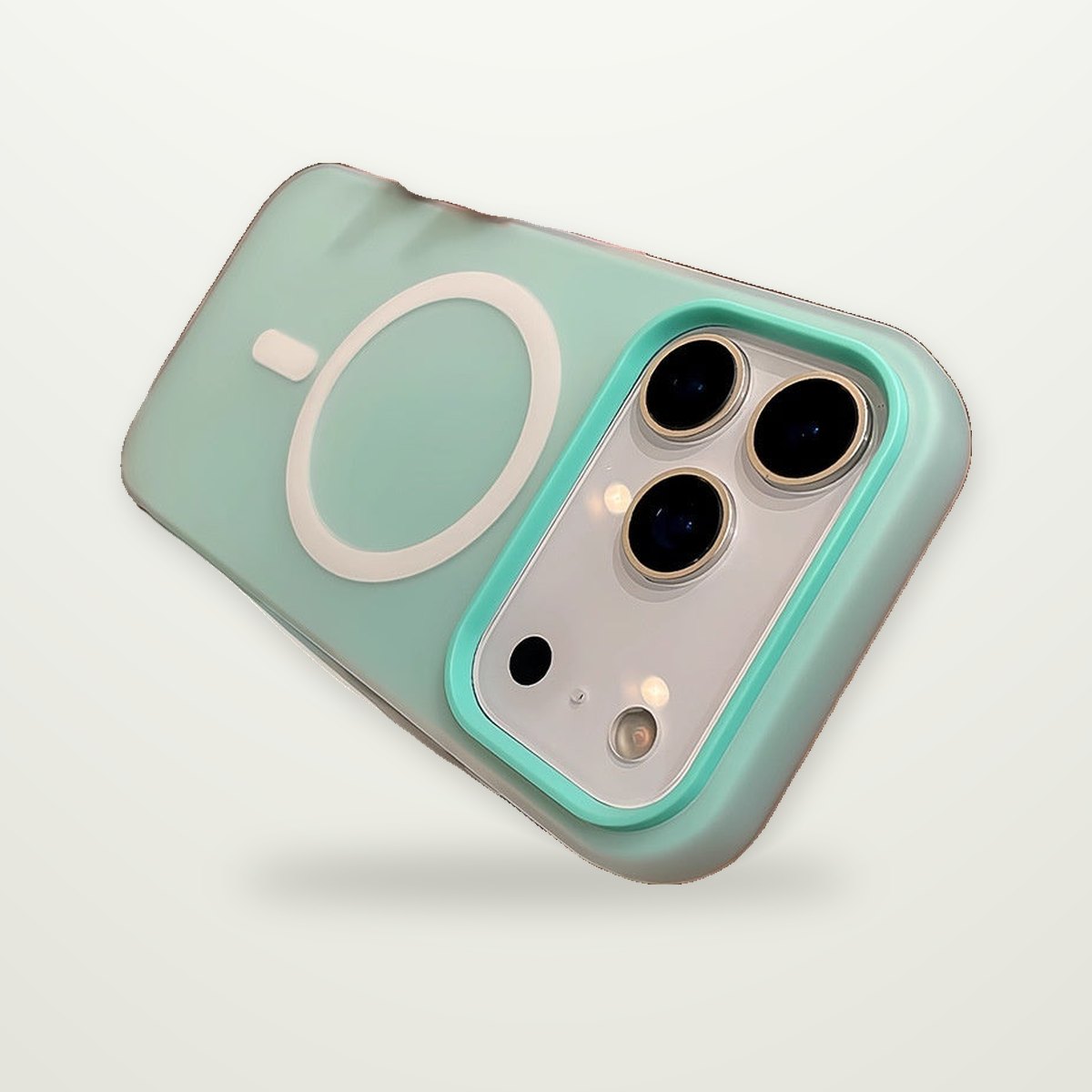 Jelly Frosted Magnetic Case for iPhone 15–17