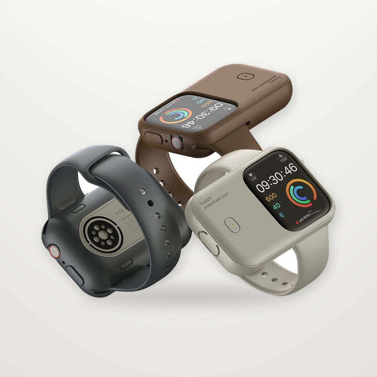 Smartwatch Charging Case Power Bank for 44–49 mm Watches