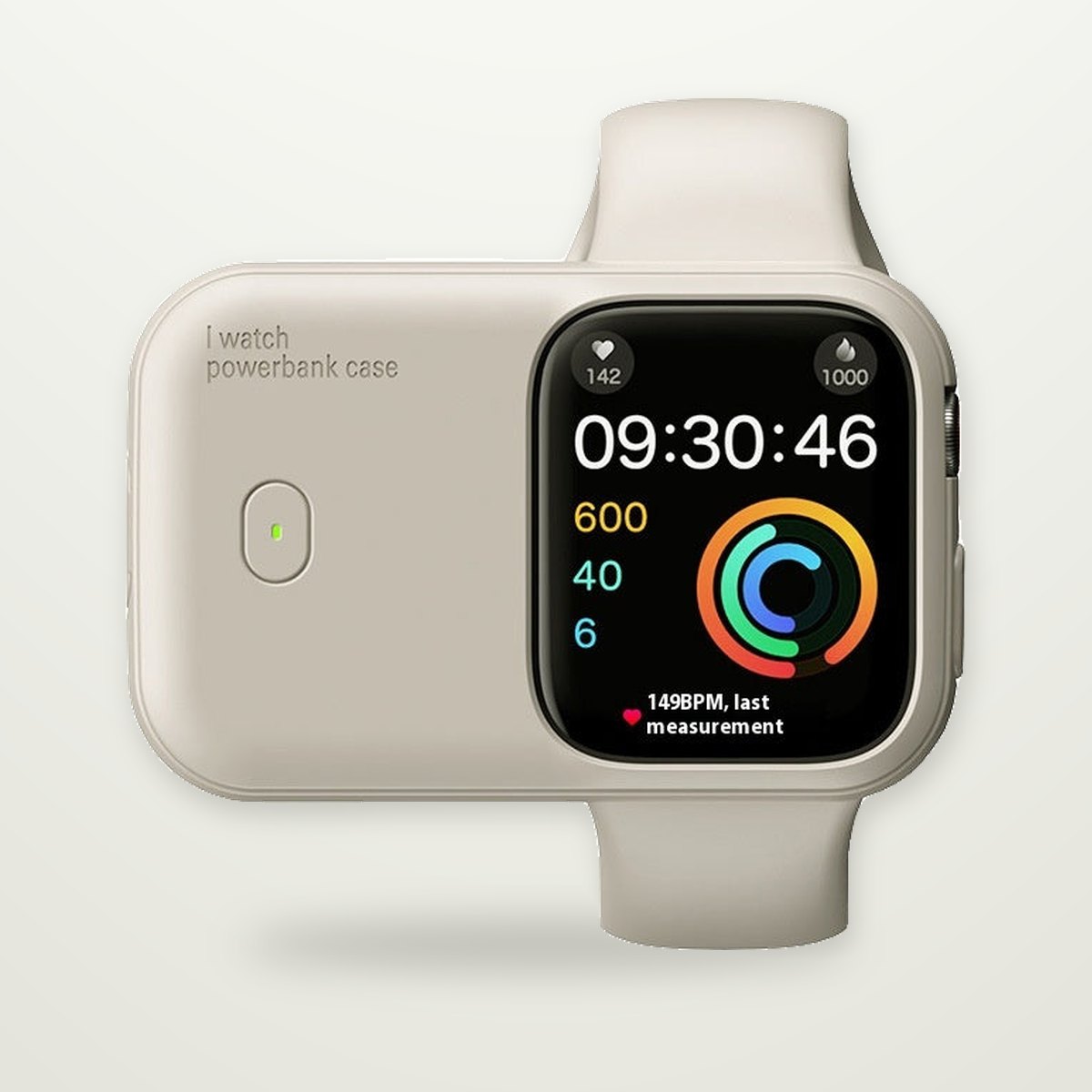 Smartwatch Charging Case Power Bank for 44–49 mm Watches