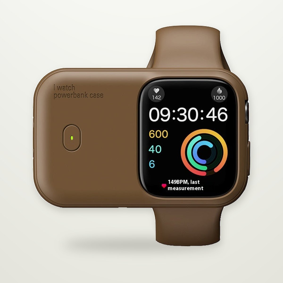 Smartwatch Charging Case Power Bank for 44–49 mm Watches