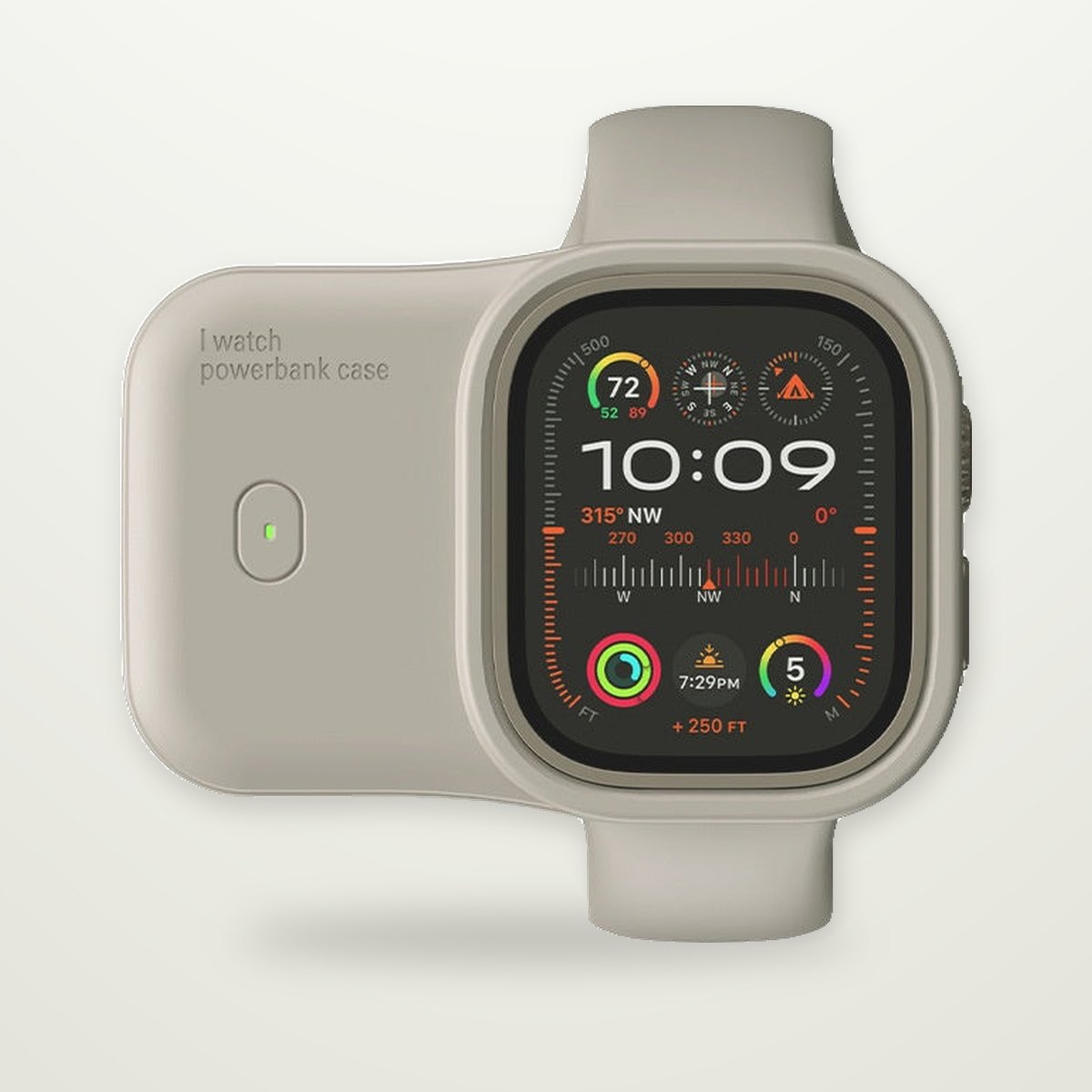 Smartwatch Charging Case Power Bank for 44–49 mm Watches