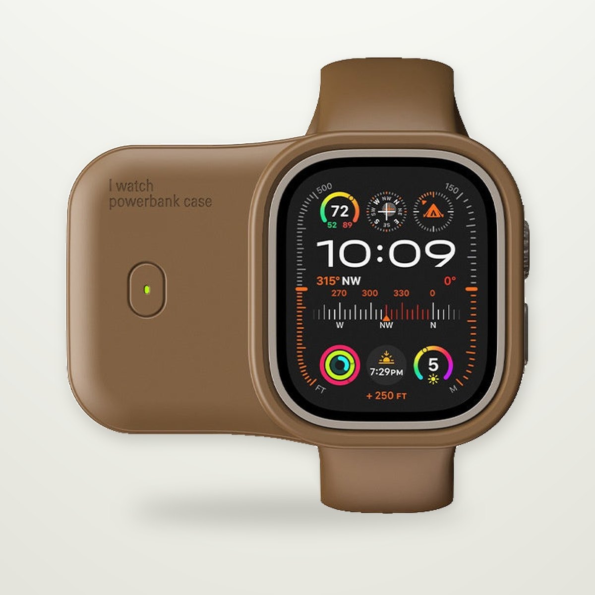 Smartwatch Charging Case Power Bank for 44–49 mm Watches