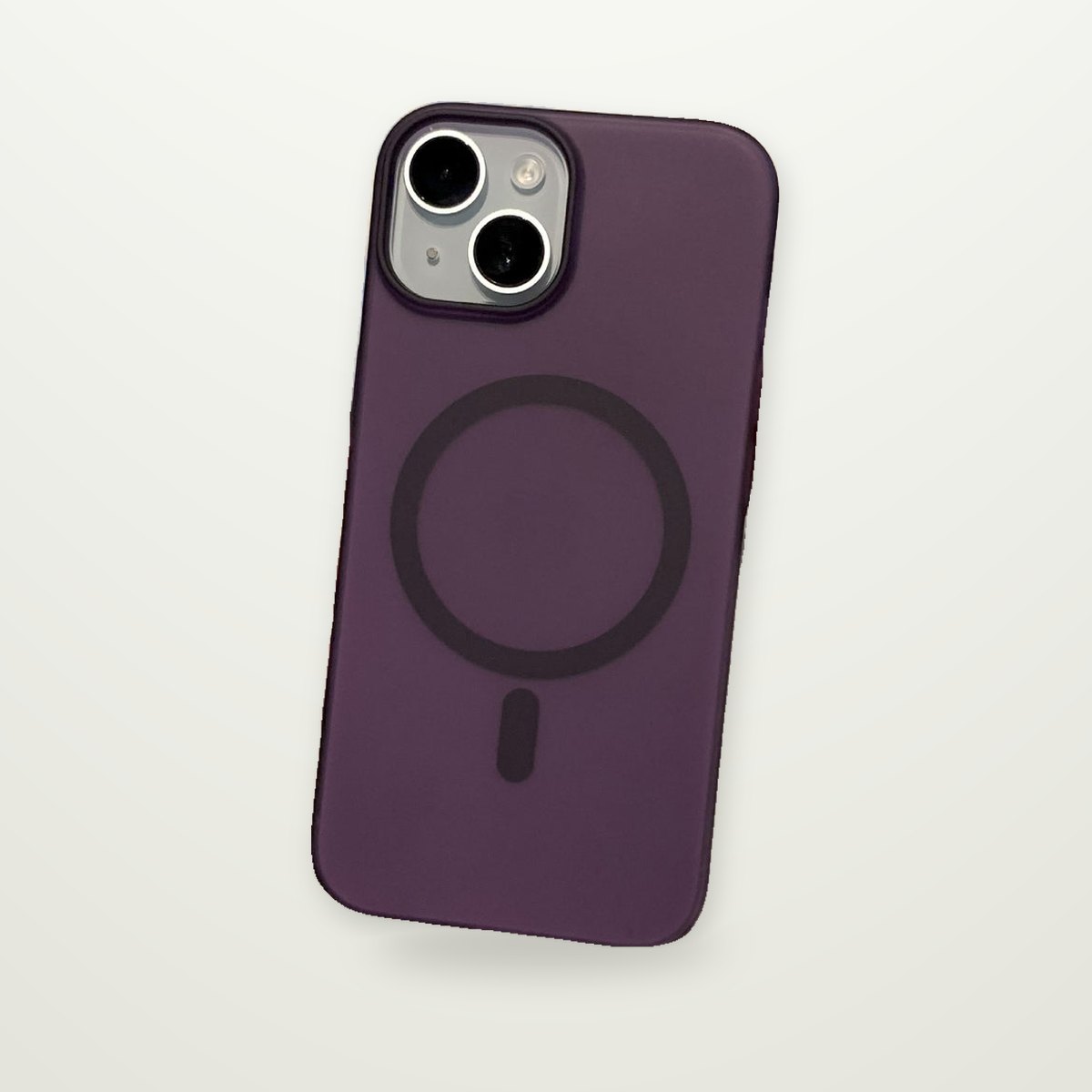 Ice-Mist Ultra-Thin Magnetic Case for iPhone 14–17