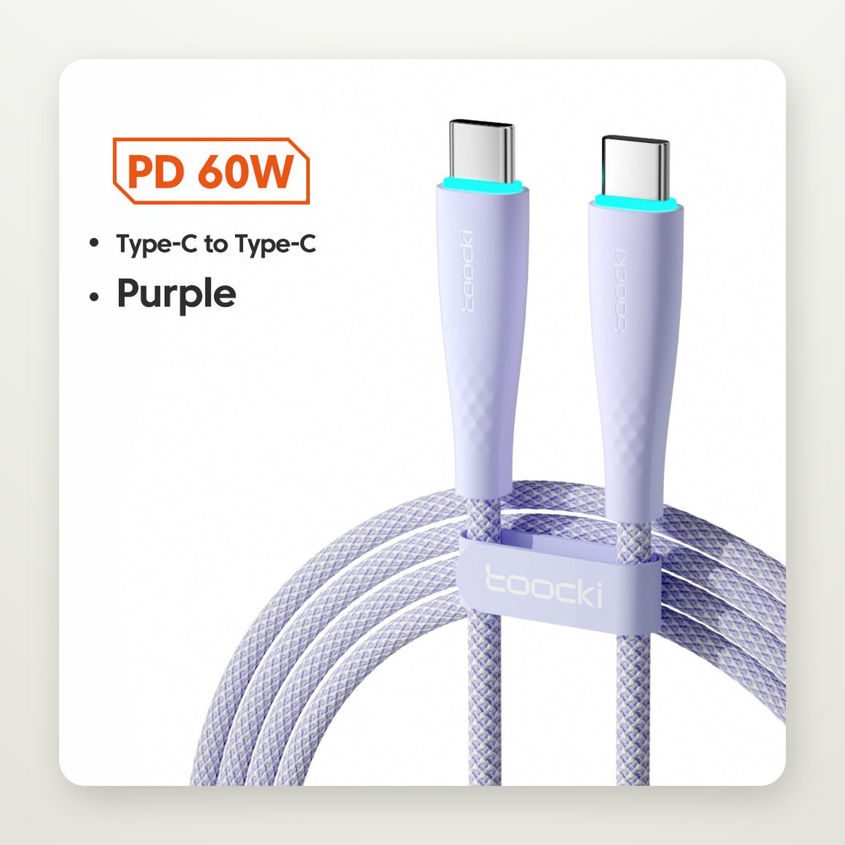 100W USB-C to USB-C Fast Charging Cable