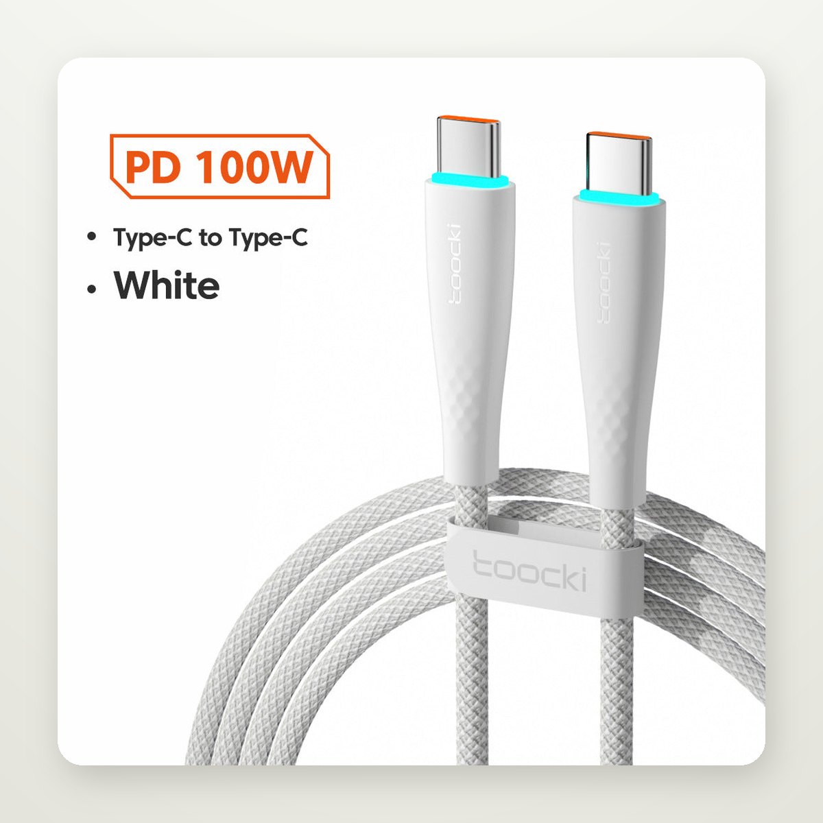 100W USB-C to USB-C Fast Charging Cable