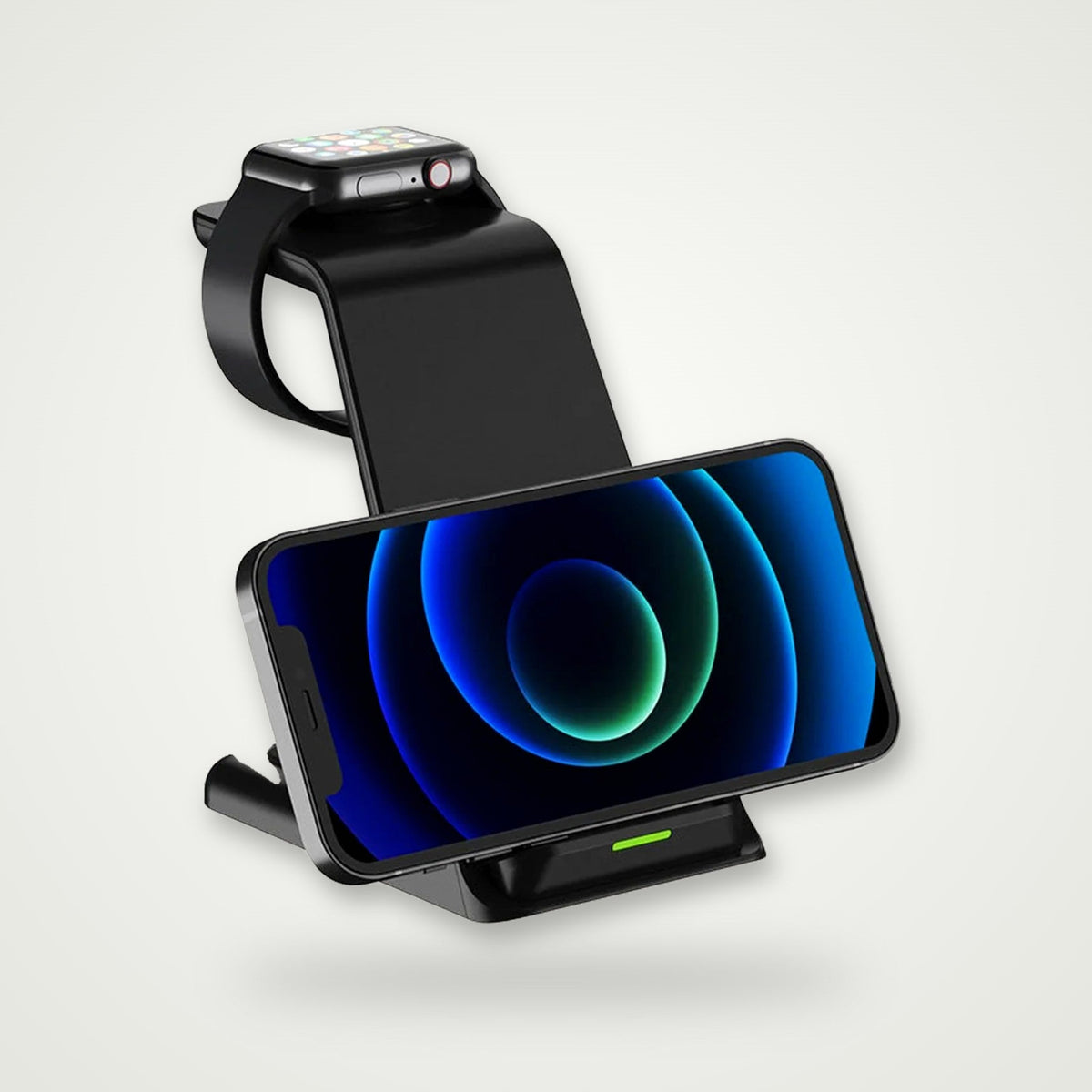 Vertical 3-in-1 15W Wireless Charging Stand