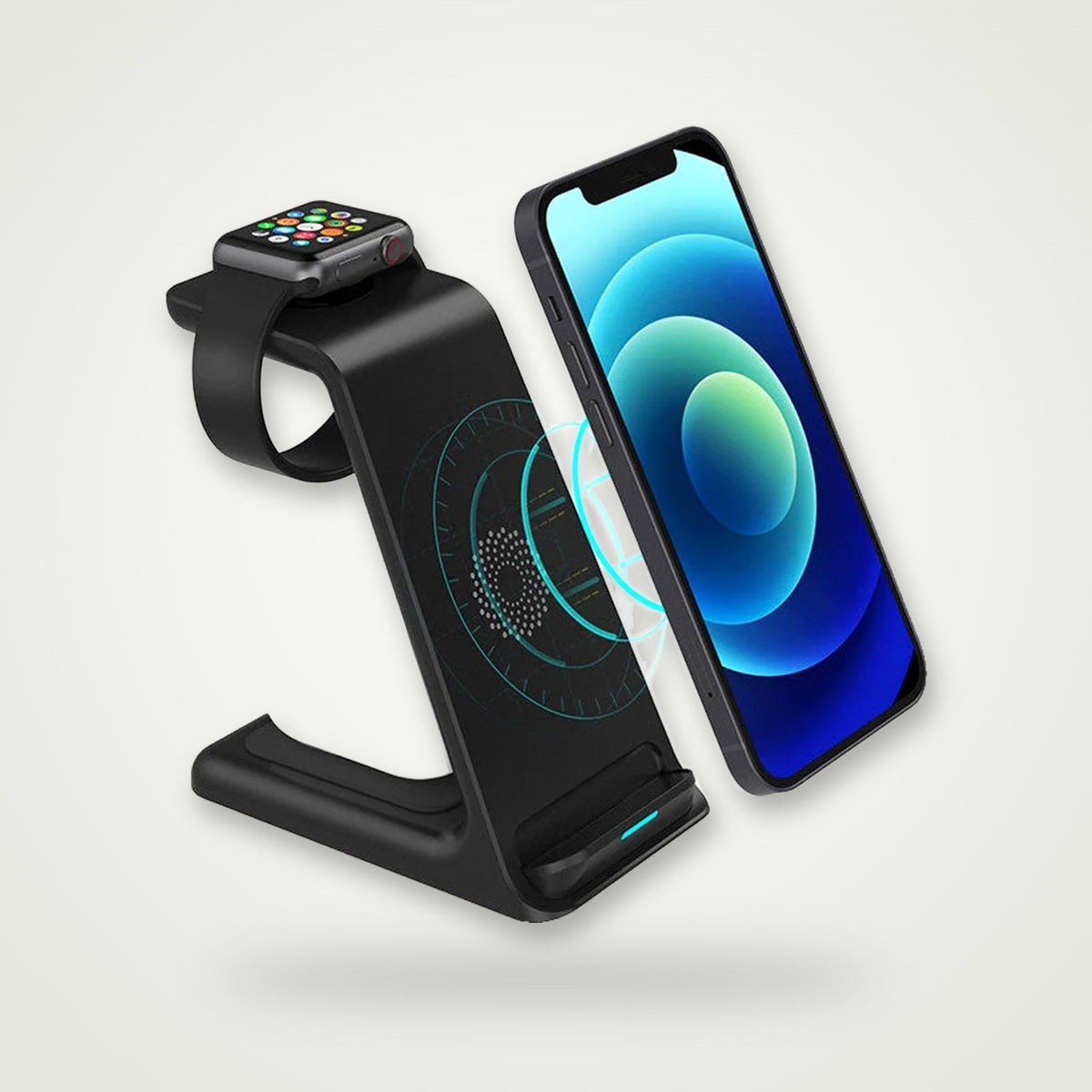 Vertical 3-in-1 15W Wireless Charging Stand