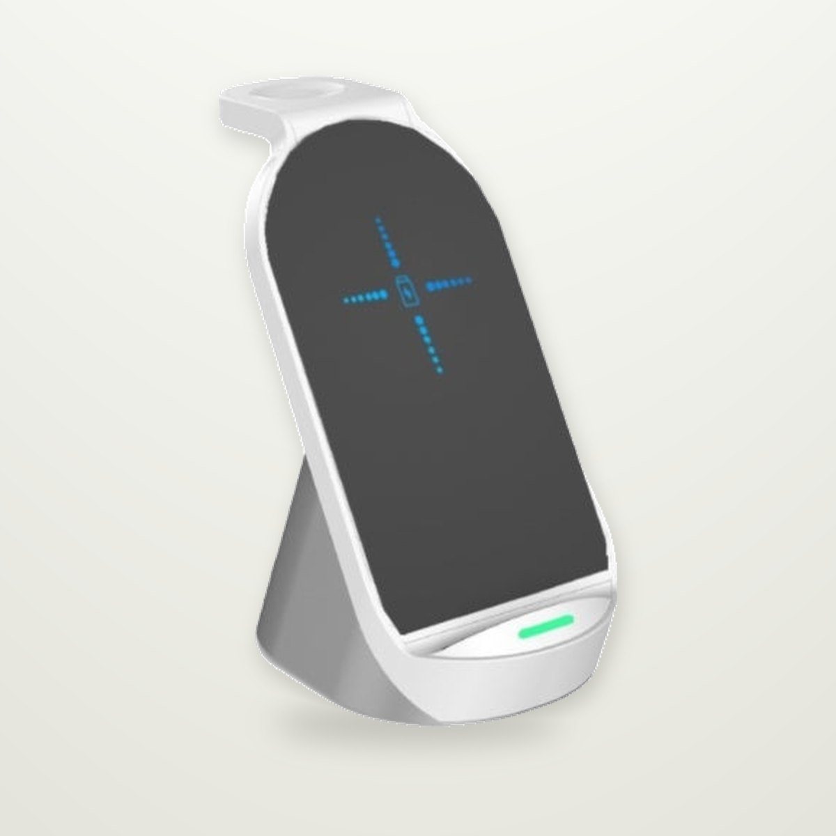 Vertical 3-in-1 15W Wireless Charging Stand