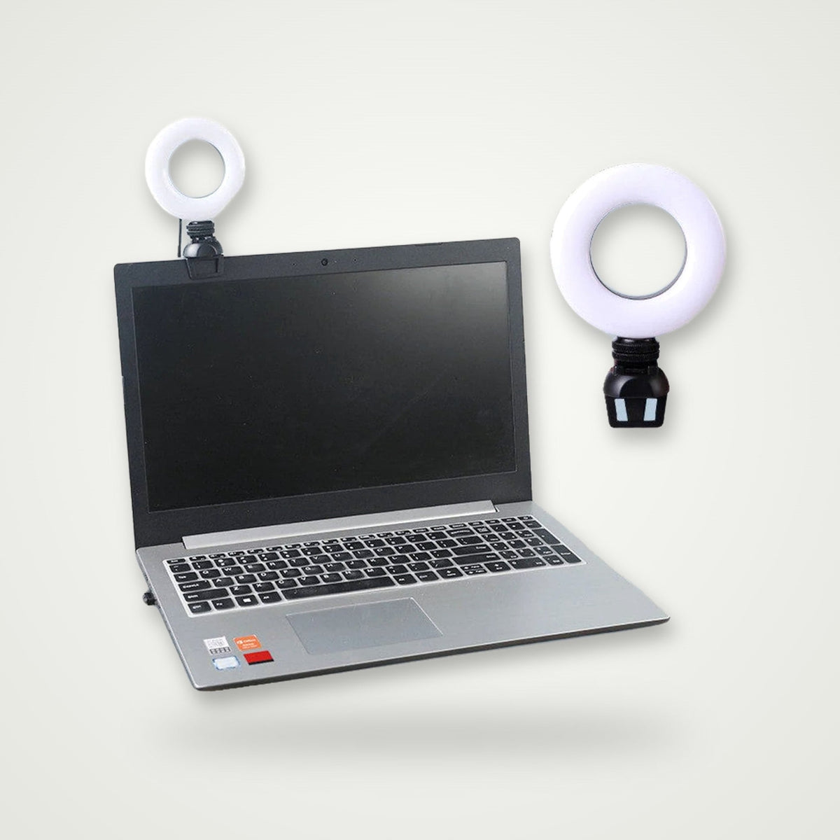 4-Inch USB Ring Light with Phone Holder