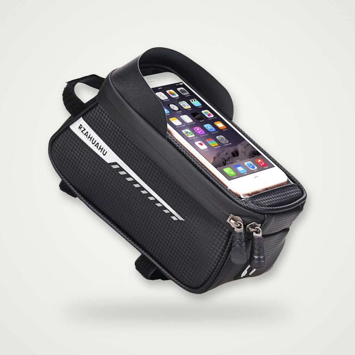 Waterproof Bike Top Tube Bag with Phone Window