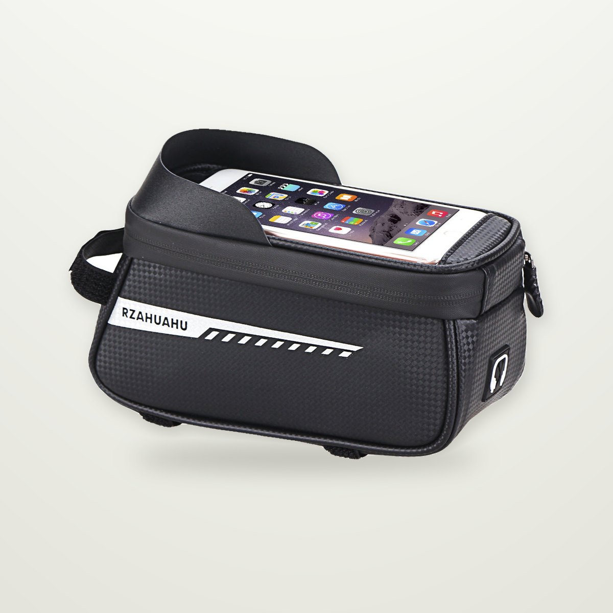 Waterproof Bike Top Tube Bag with Phone Window
