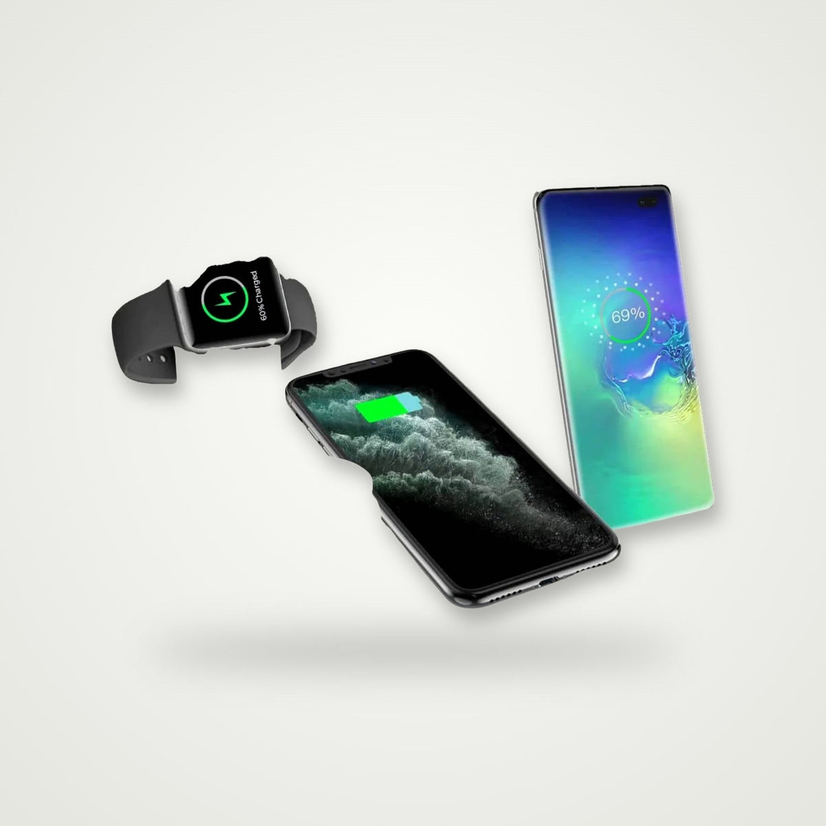 4-in-1 Charging Stand for Phone, Watch & Earbuds