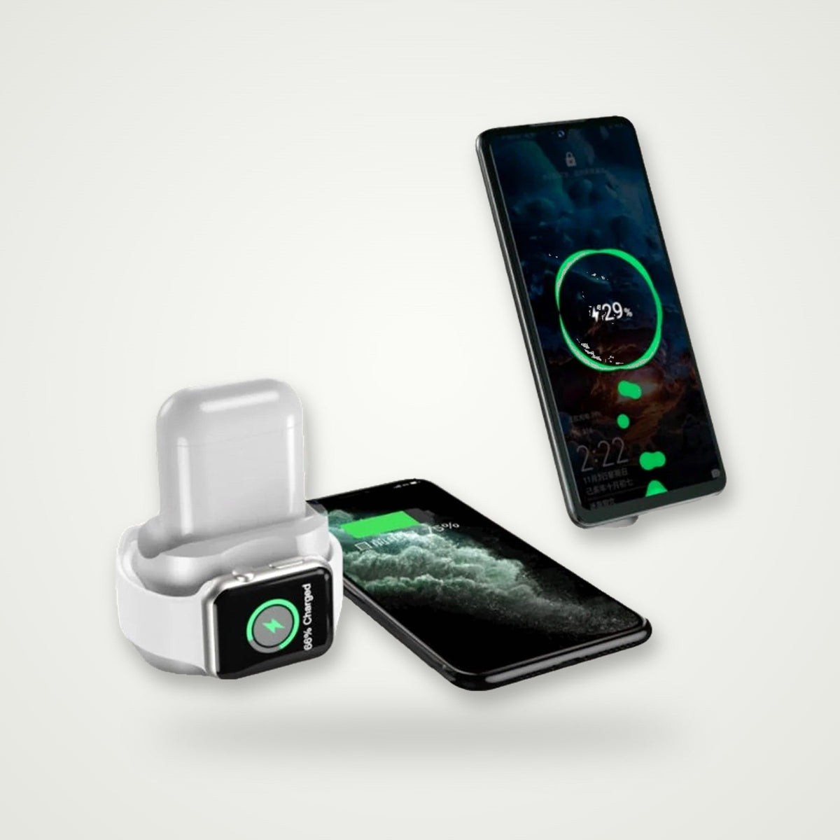 6-in-1 Wireless Charging Dock Station