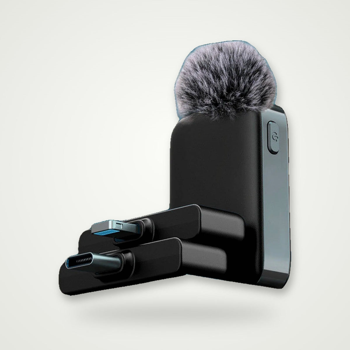 Noise-Cancelling Dual Wireless Lavalier Microphone