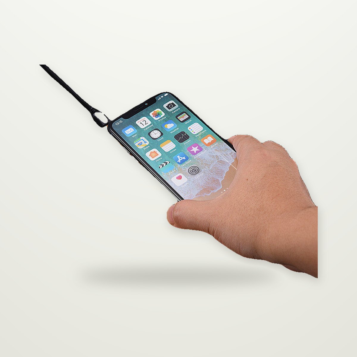 Wood-Grain Qi Wireless Charger