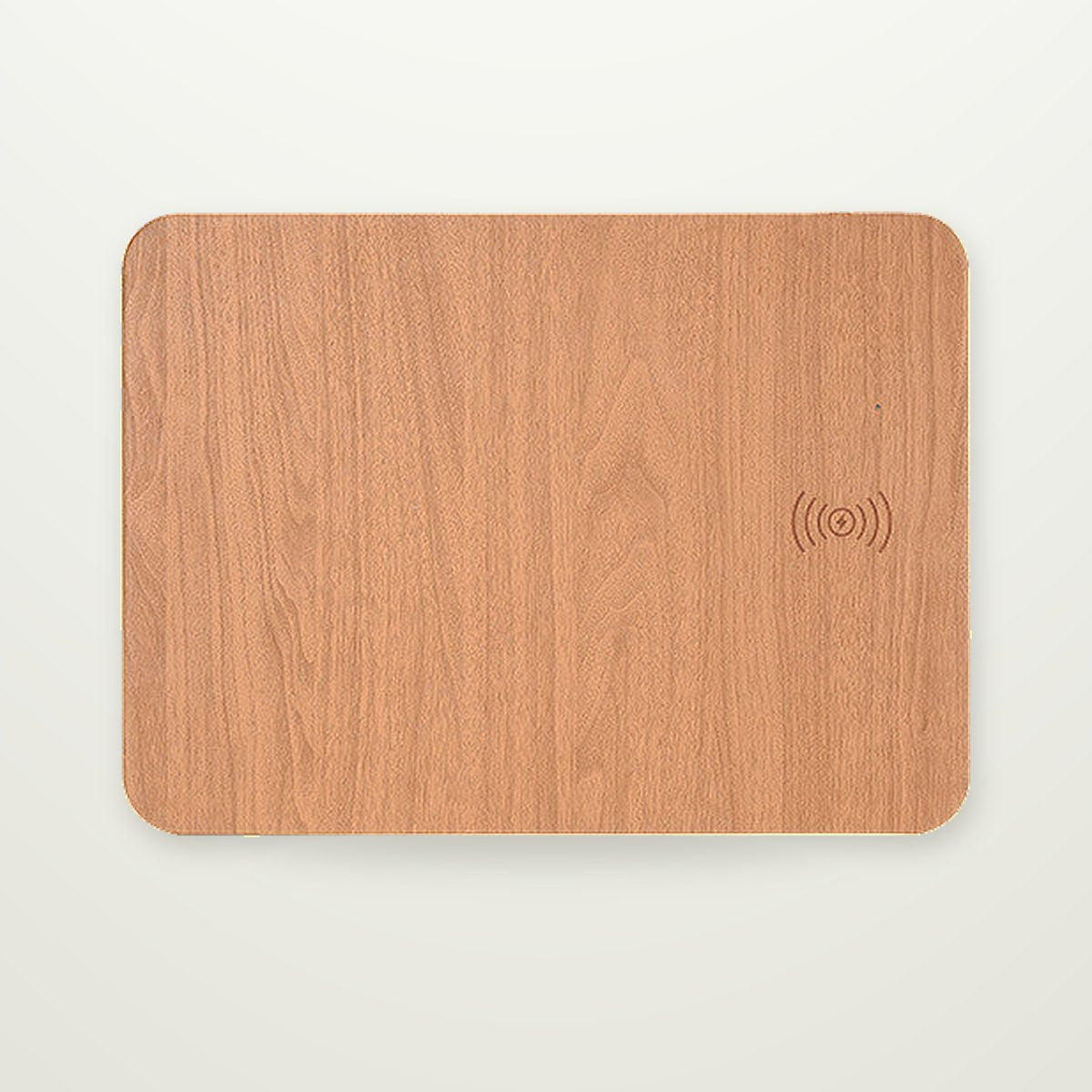 Wood-Grain Qi Wireless Charger