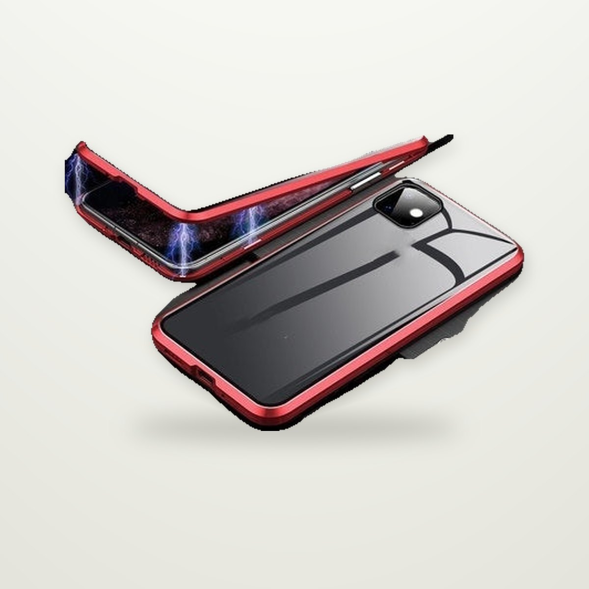 360° Privacy Glass Magnetic Case for iPhone 13–16