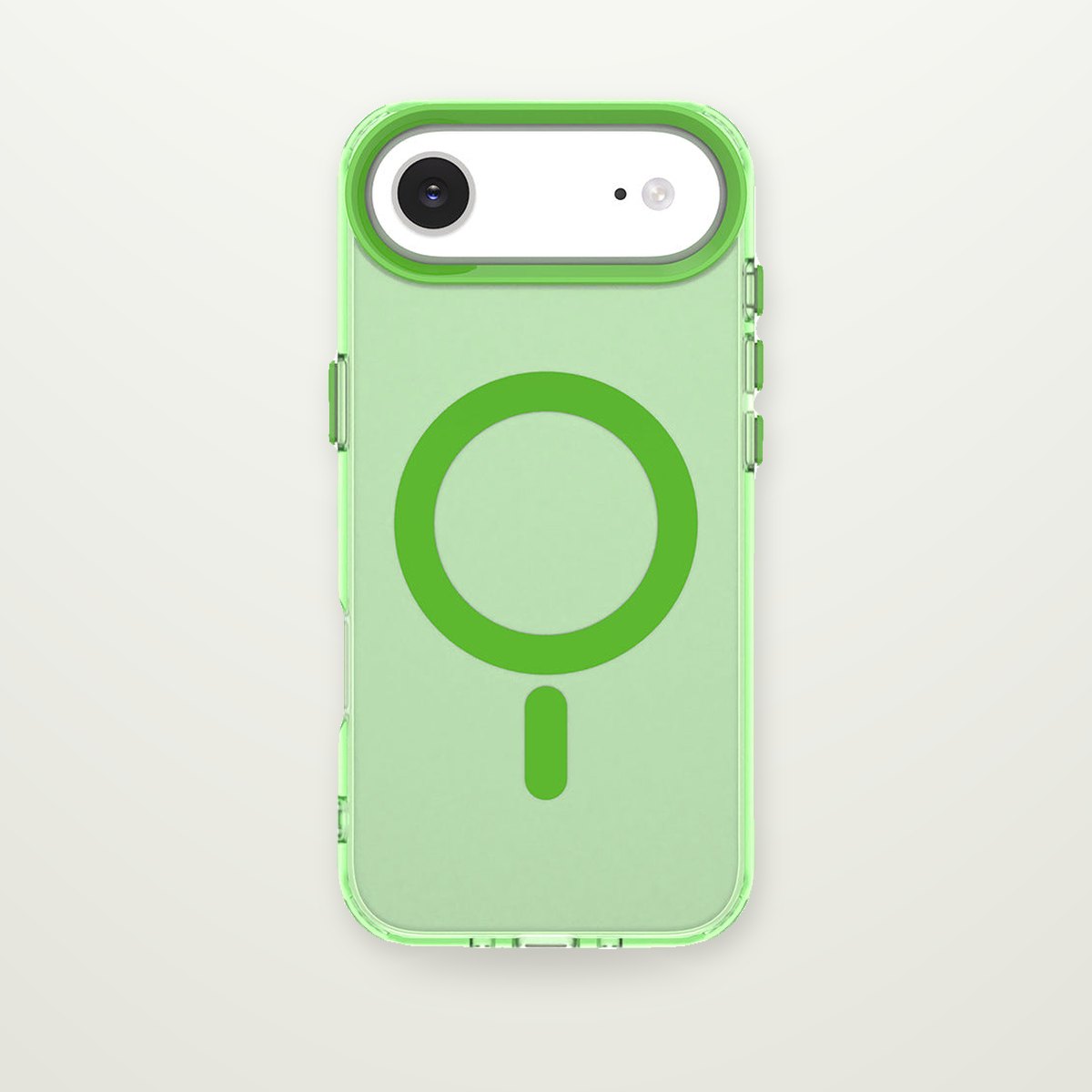 Frosted Airbag MagSafe Case for iPhone 15–17 & Air