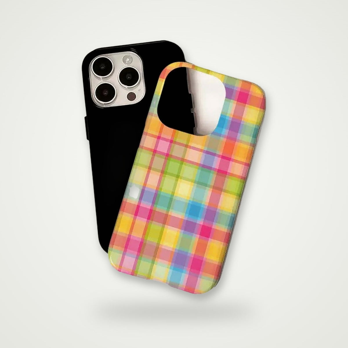 Soft-Grain Full-Wrap Case for iPhone 13–17 & Air