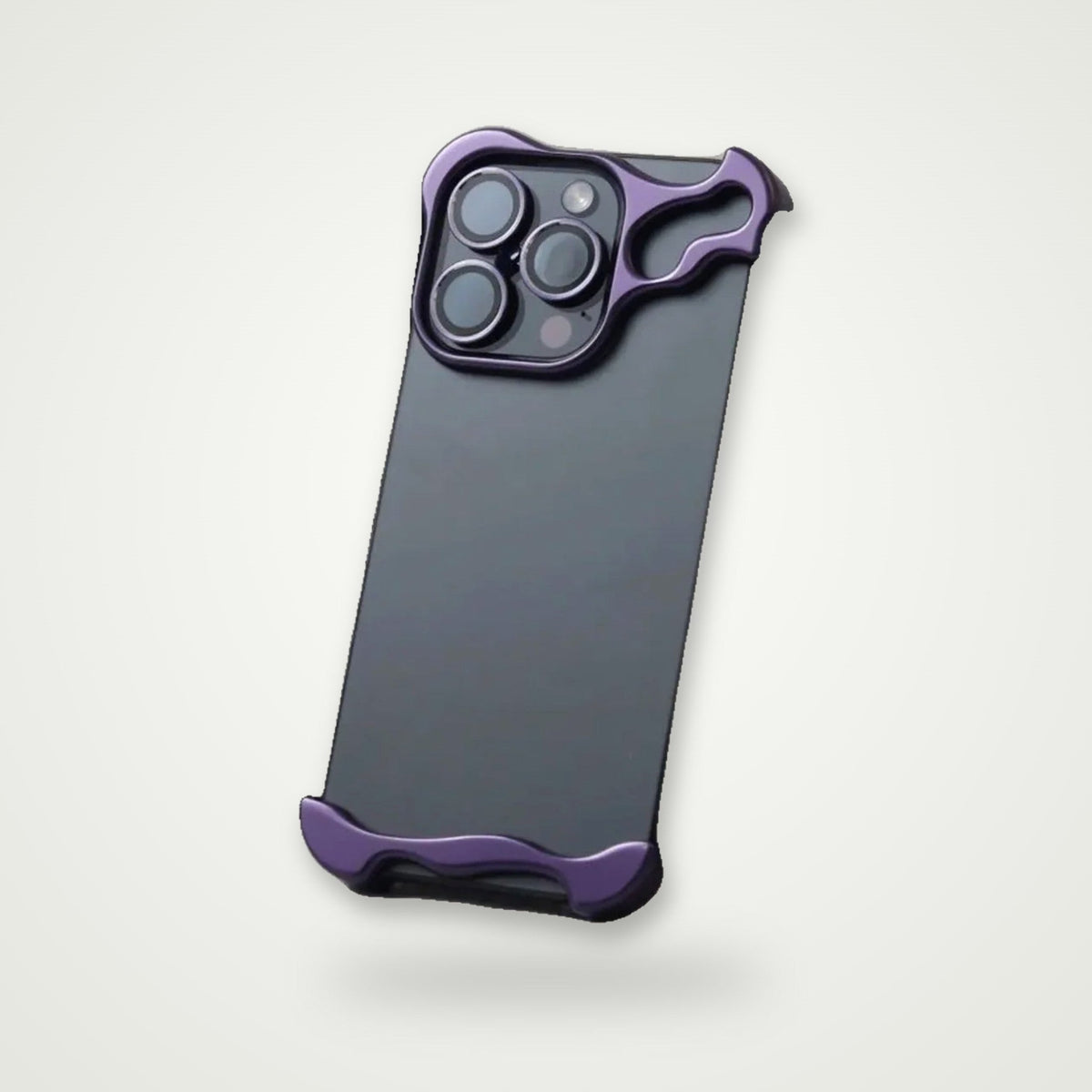 Zinc Alloy Metal Frame Case for iPhone 13–16