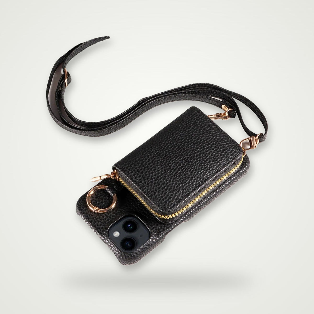 Leather Case with Coin Pocket for iPhone 13–17 & Air