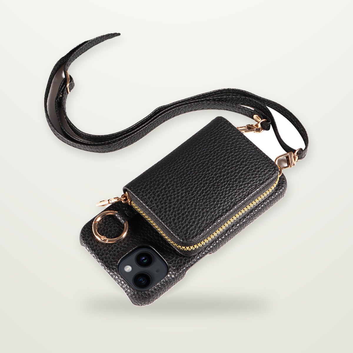 Leather Case with Coin Pocket for iPhone 13–17 & Air