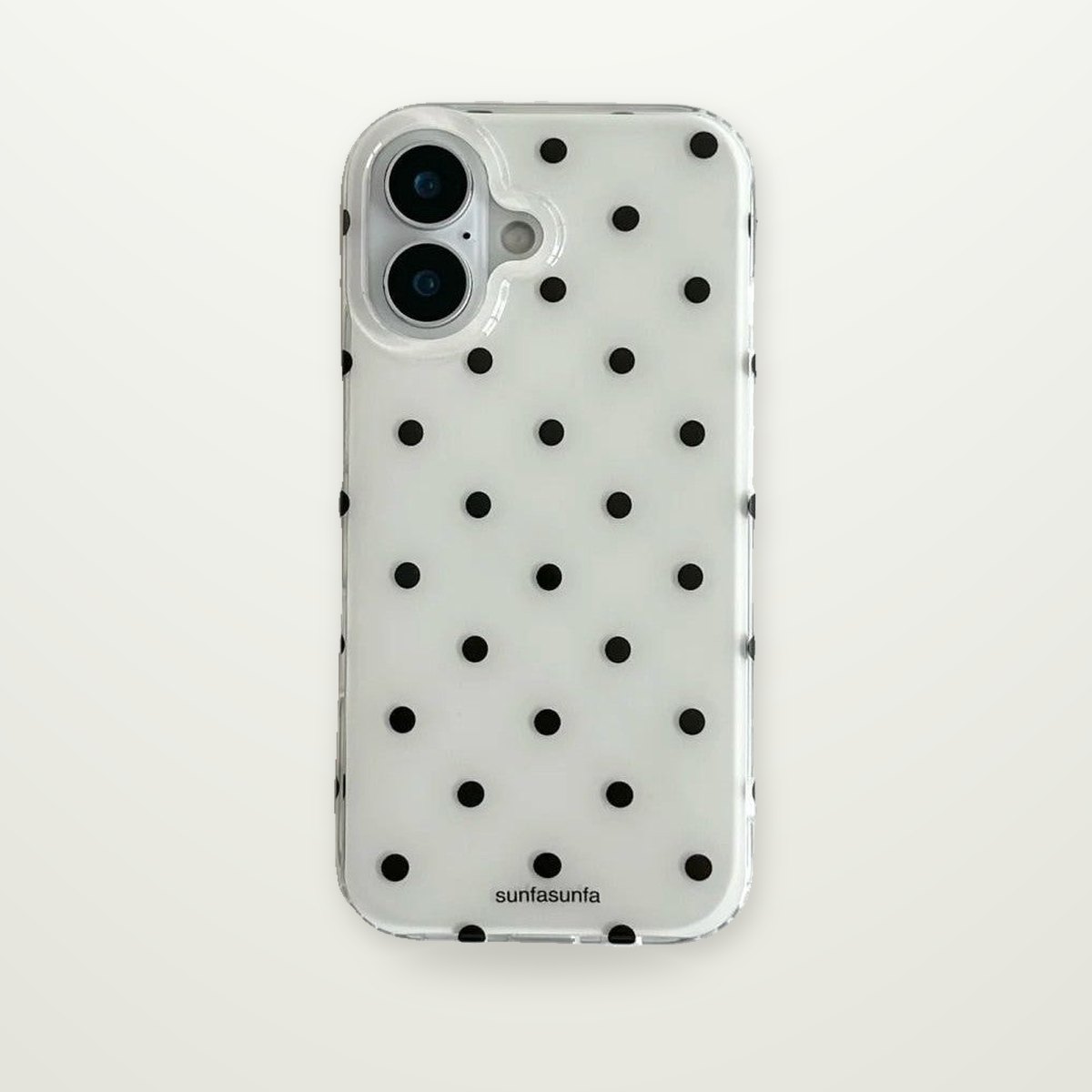 Pearl White IMD Case for iPhone 13–17 & Air