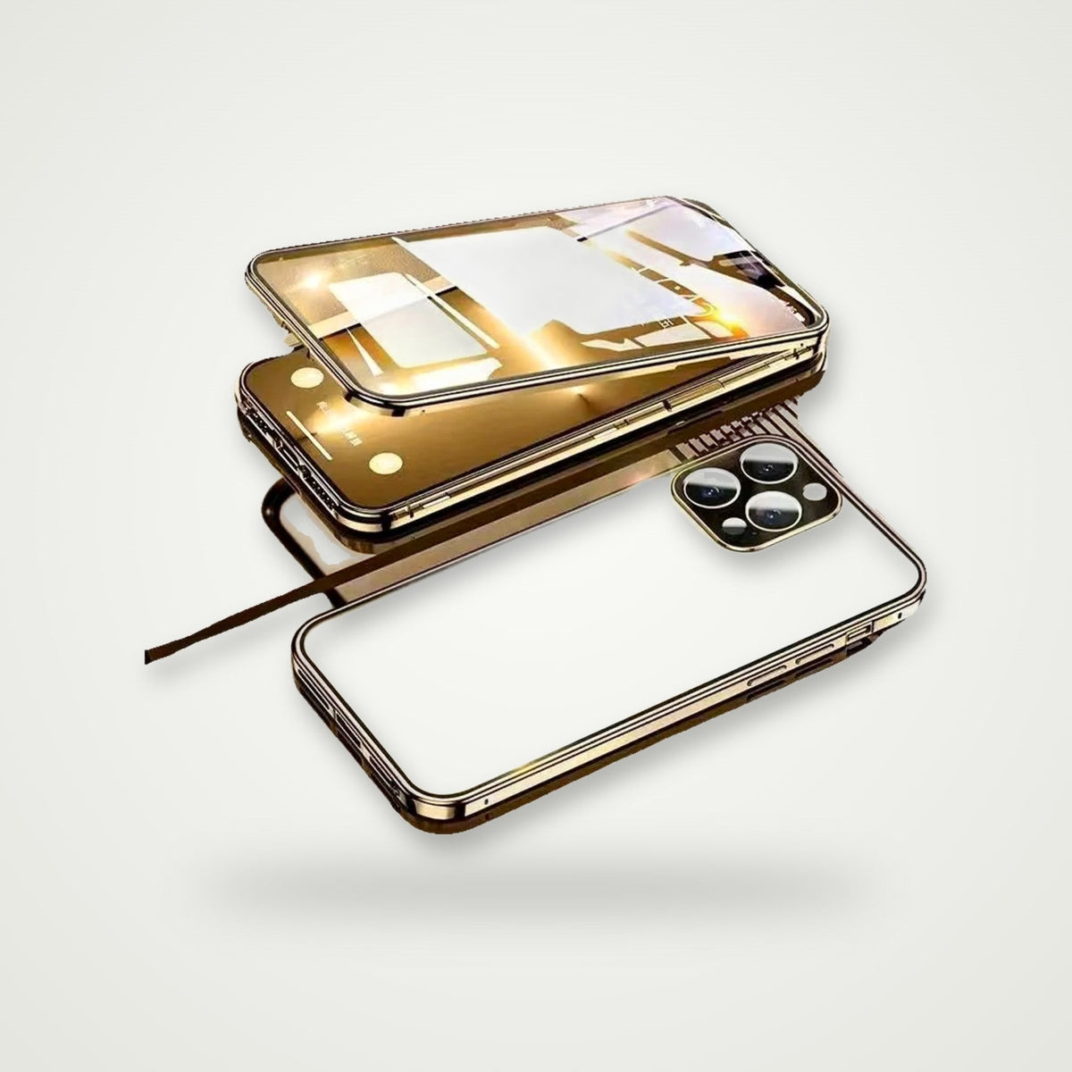 Double-sided glass magnetic case for iPhone 13–17, view 4