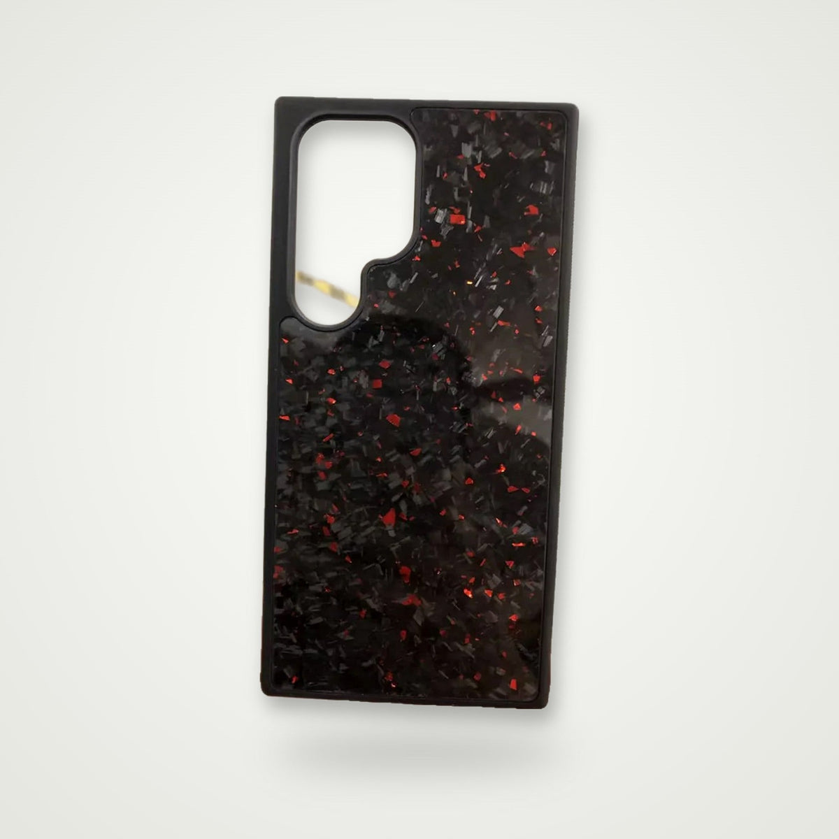 Carbon Fiber Silicone Case for Galaxy S24–S26