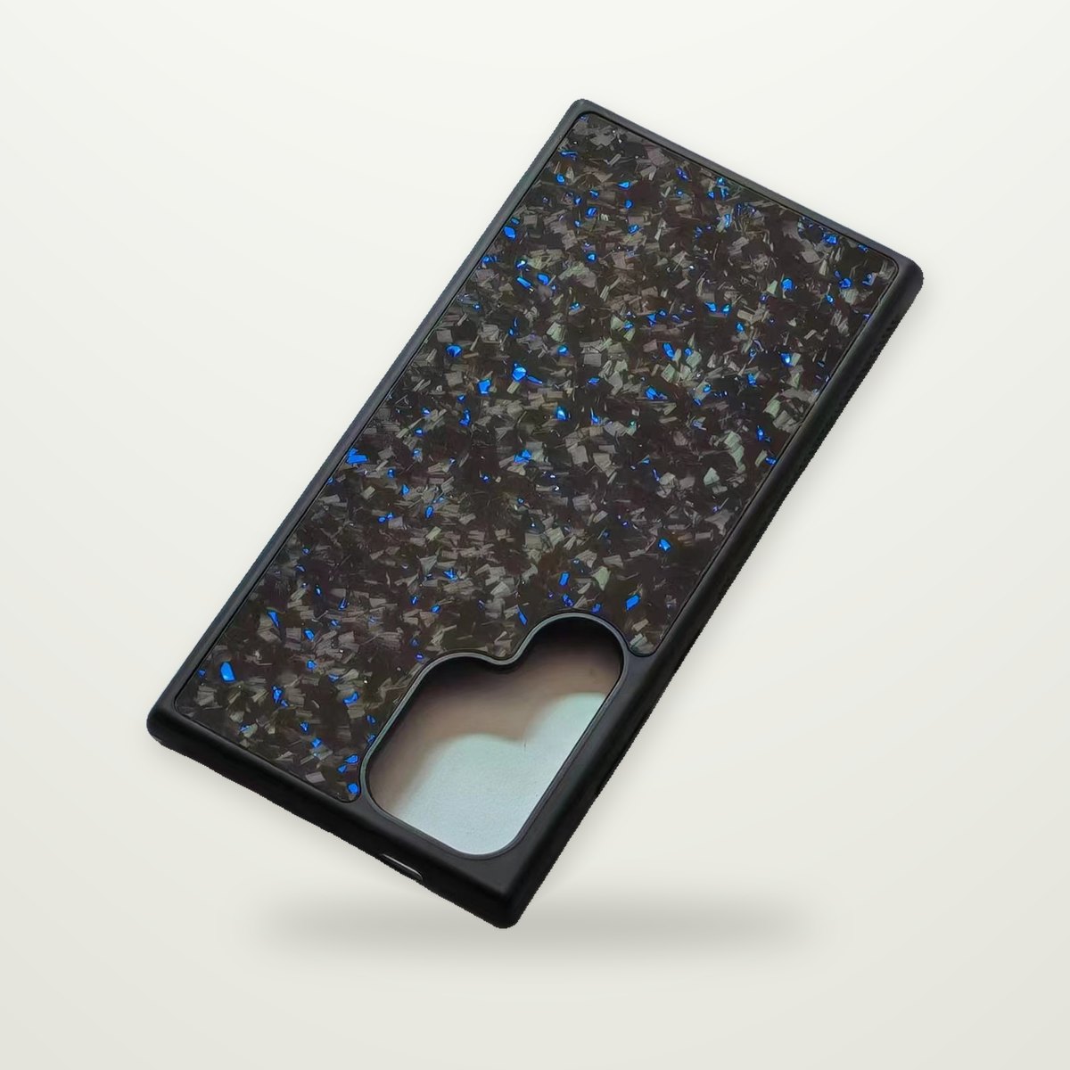 Carbon Fiber Silicone Case for Galaxy S24–S26