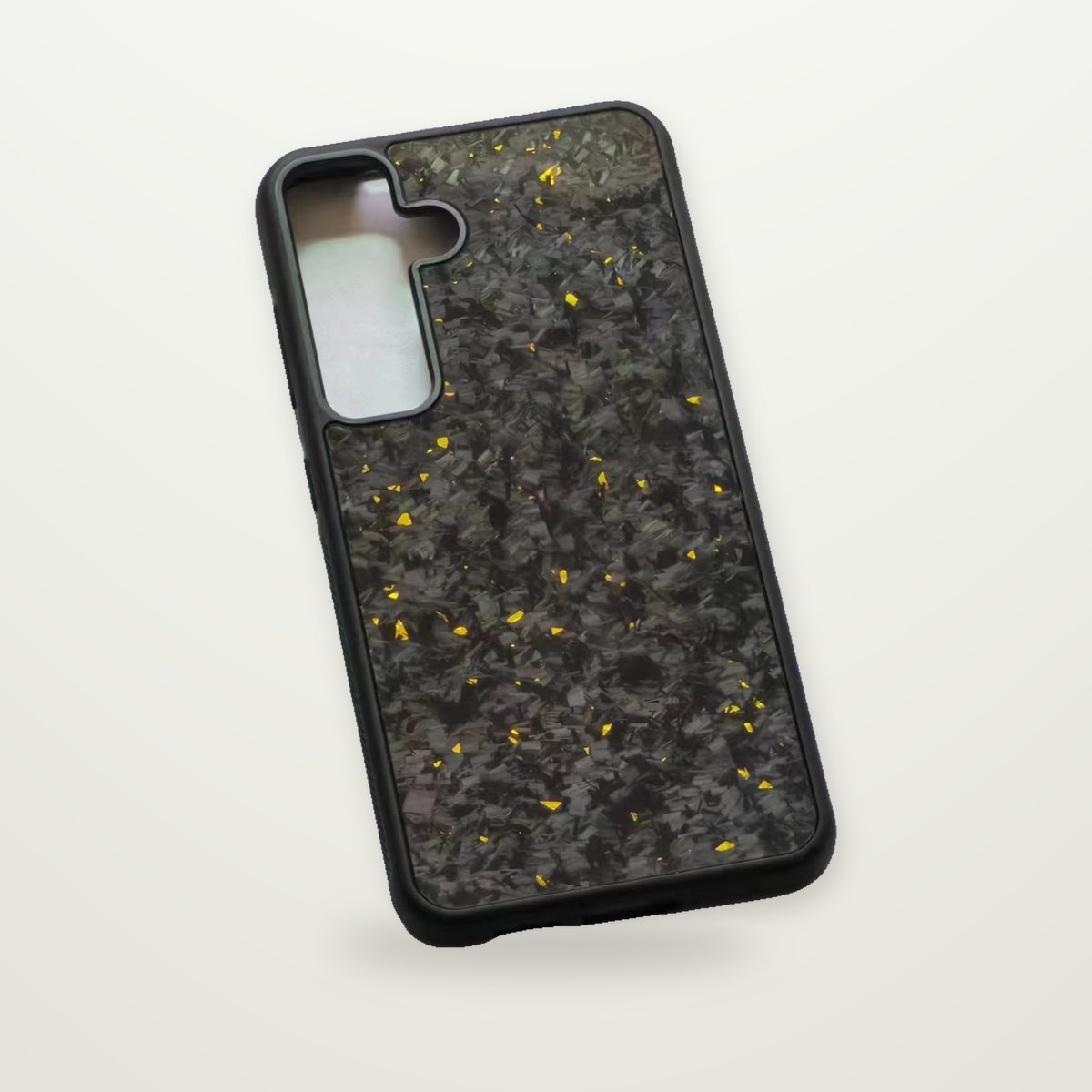 Carbon Fiber Silicone Case for Galaxy S24–S26